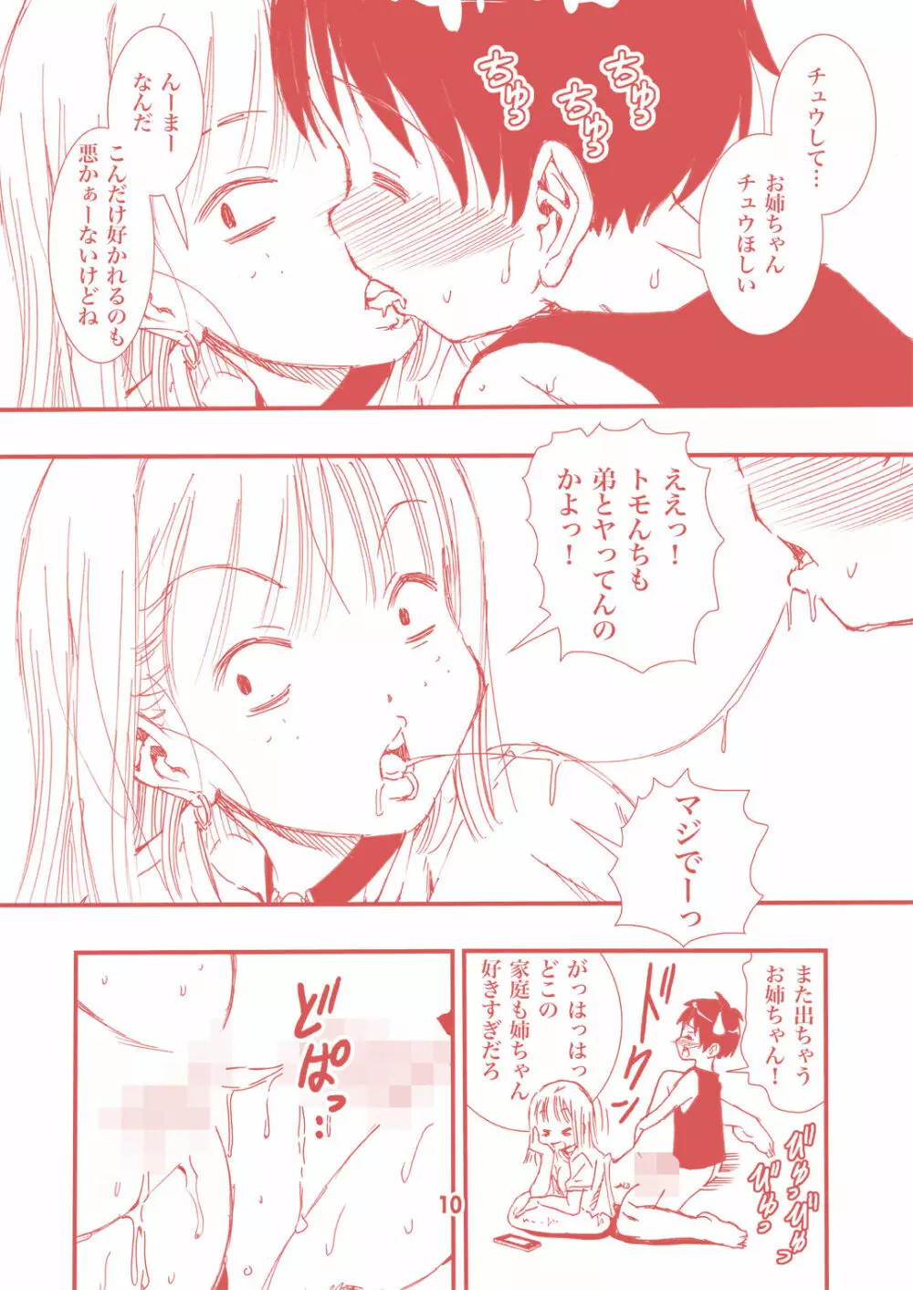 頼むとセックスしてくれるぼくのヤンキーお姉ちゃん。 Page.10