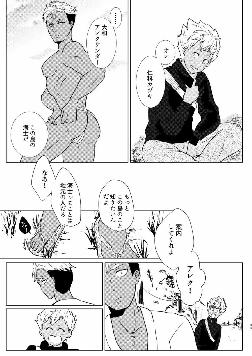 ふれたらはじけてしまうから Page.35