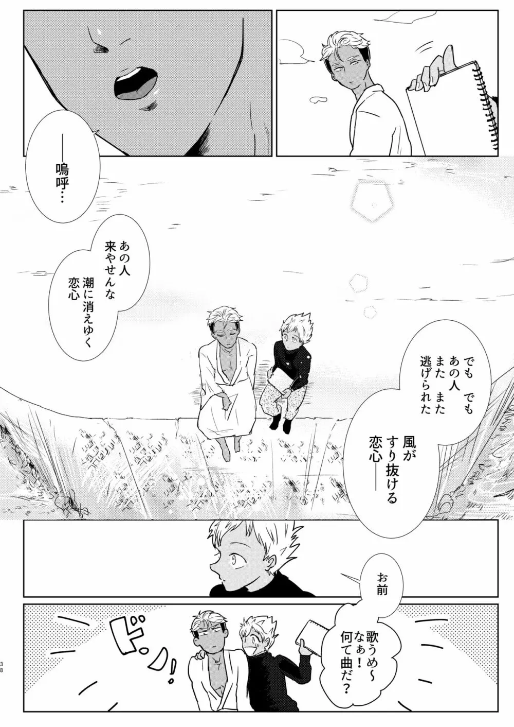 ふれたらはじけてしまうから Page.38