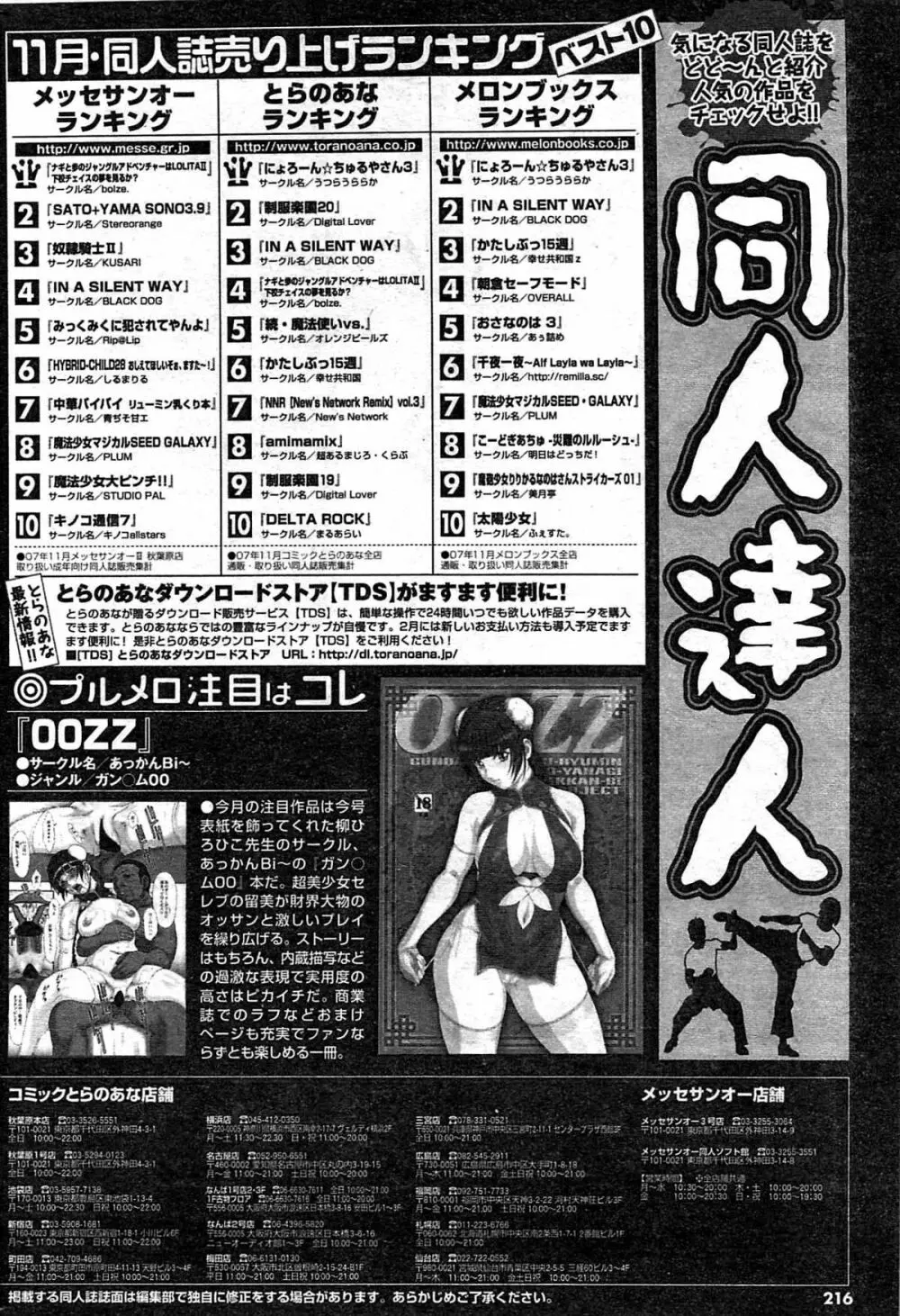 COMIC プルメロ 2008年03月号 vol.15 Page.215