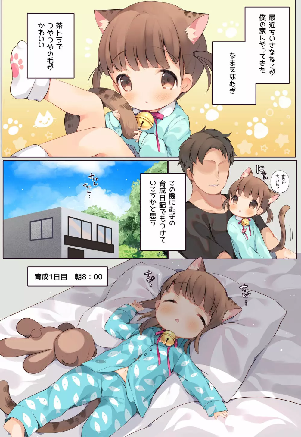 にゃんこいくせいにっき その1 Page.4