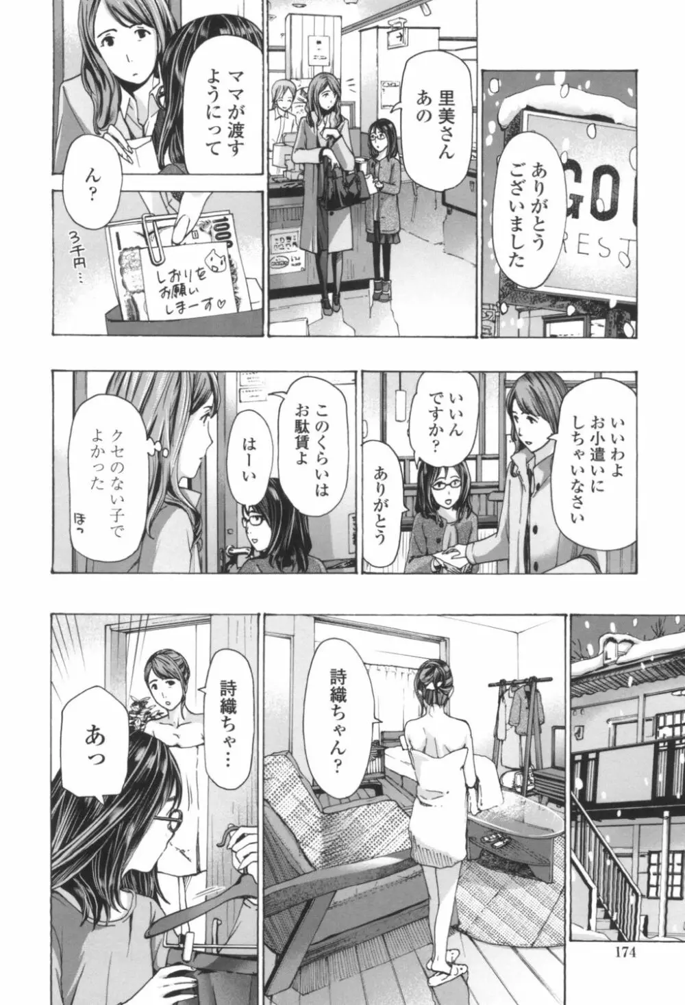 おへその下が、あついんだ Page.172