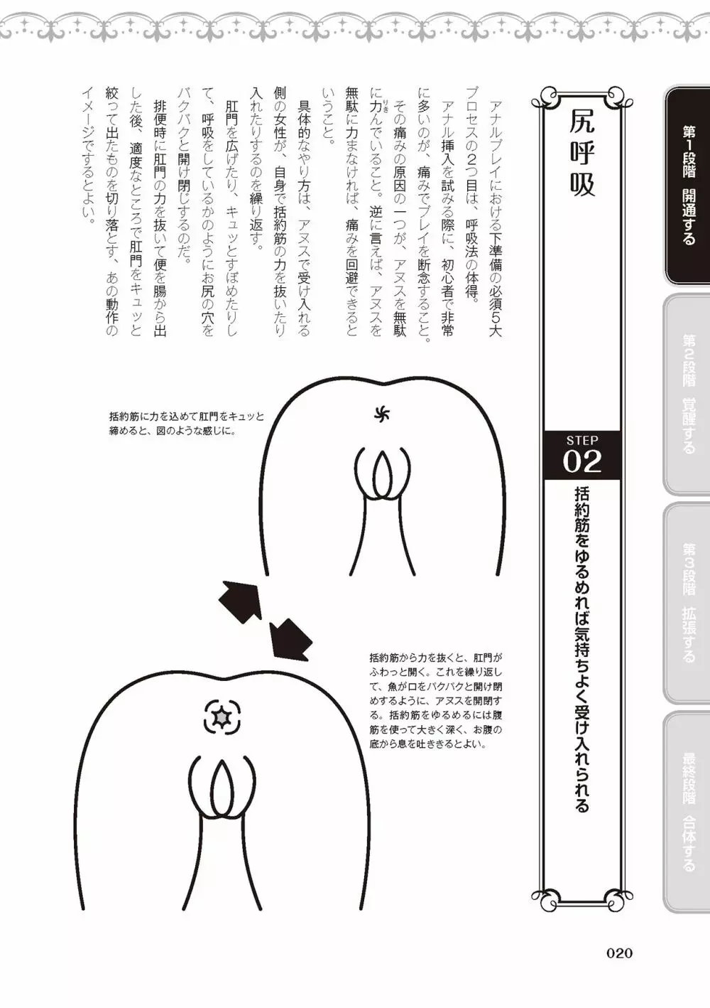 アナル性感開発・お尻エッチ 完全マニュアル イラスト版…尻アナッ！ Page.22