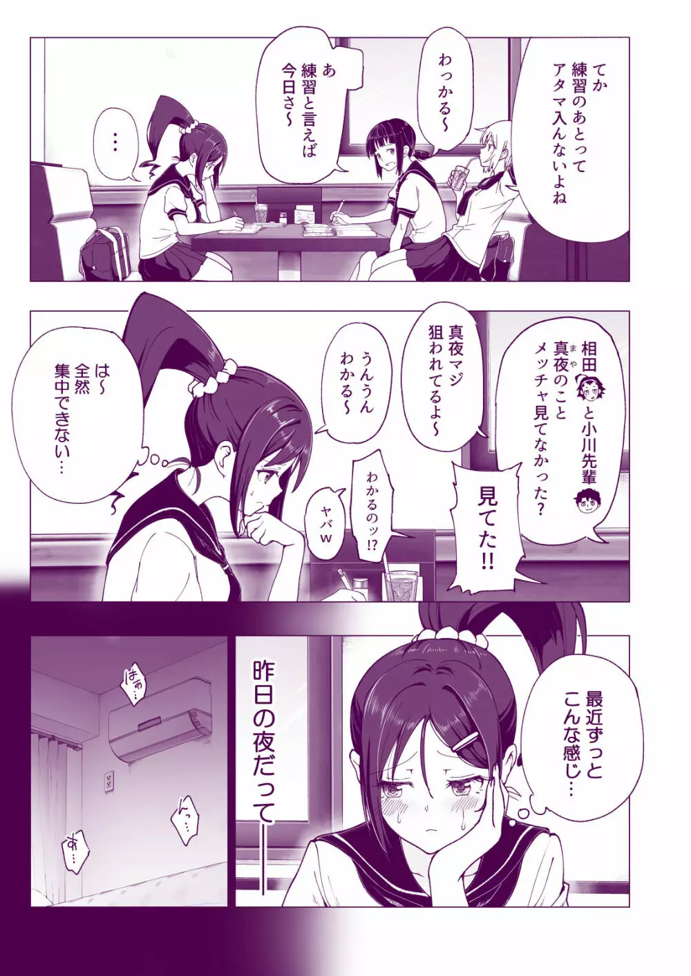 性感マッサージにハマってしまったバレー部女子の話～後編～ Page.7