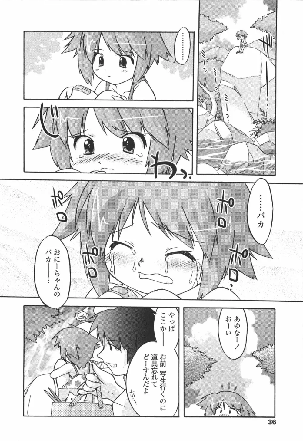 ナイショのりとるえくすたしー Page.38