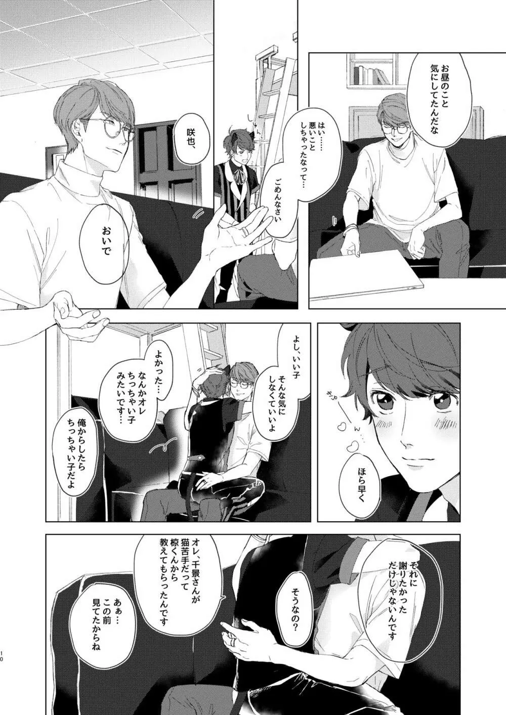 千景さんは猫がお好き!? Page.9