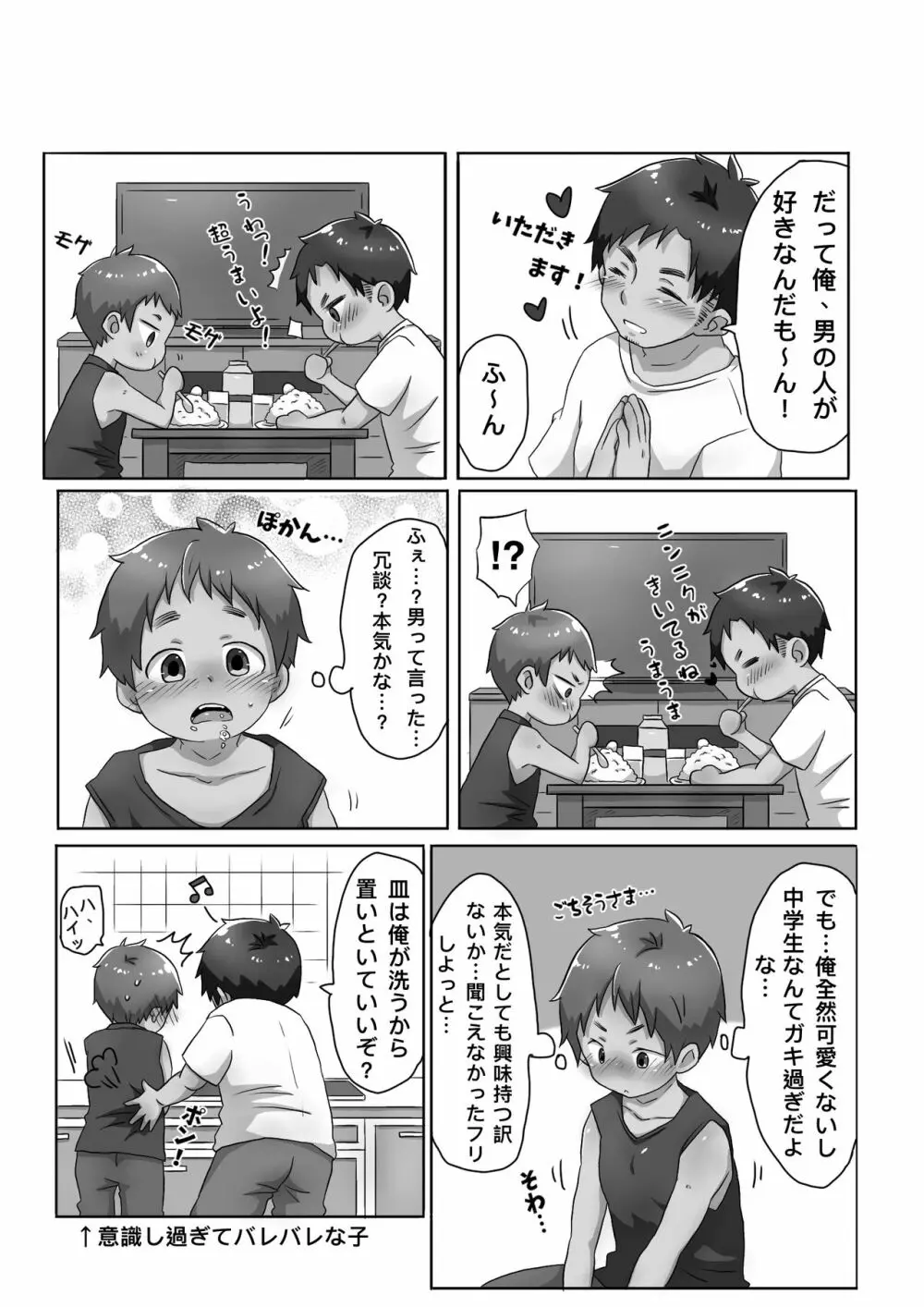 30代独身男と隣りの少年 Page.6