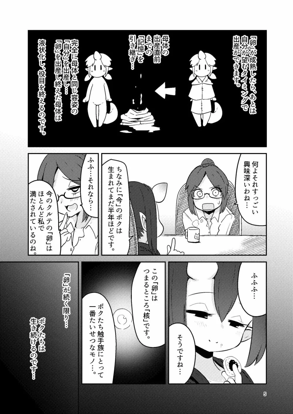 触手売りのクルテ5 Page.5