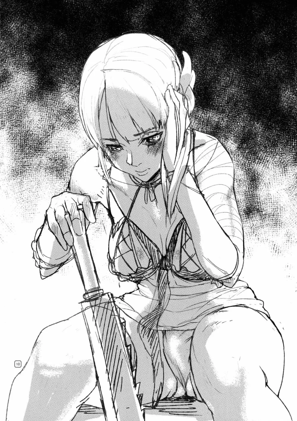 Nier:カイネとスパ4:ジュリ・・・が多めのラフ本 Page.10