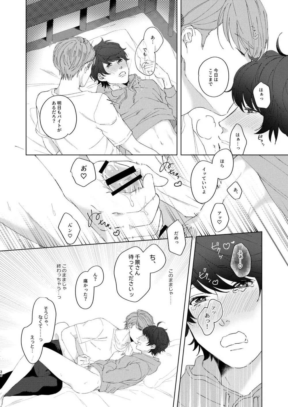 今夜がきっと正念場 Page.35