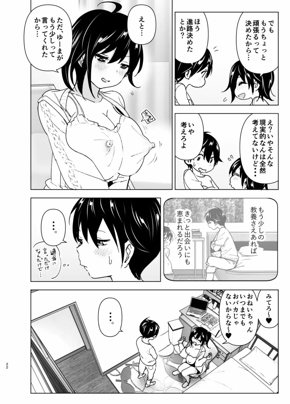 おねいちゃんと愚痴を聞いてあげる弟の話 Page.21