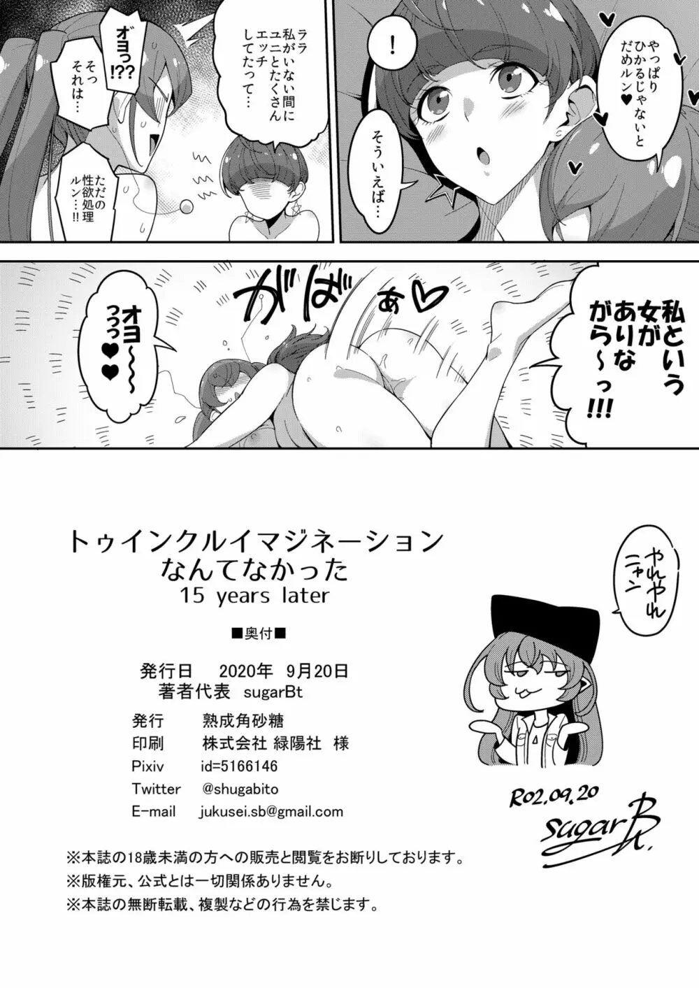 トゥインクルイマジネーションなんてなかった 15 years later Page.26