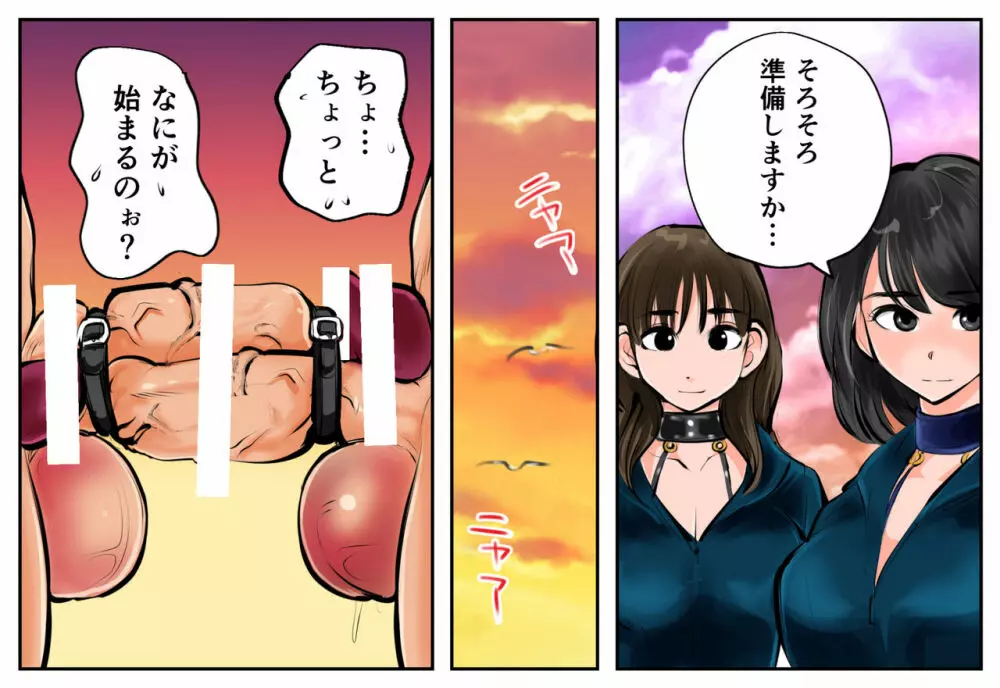 金蹴り・去勢㏌ビーチ Page.11