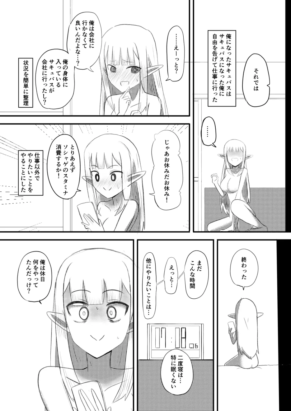 俺がサキュバスになってメス堕ちする話 Page.8