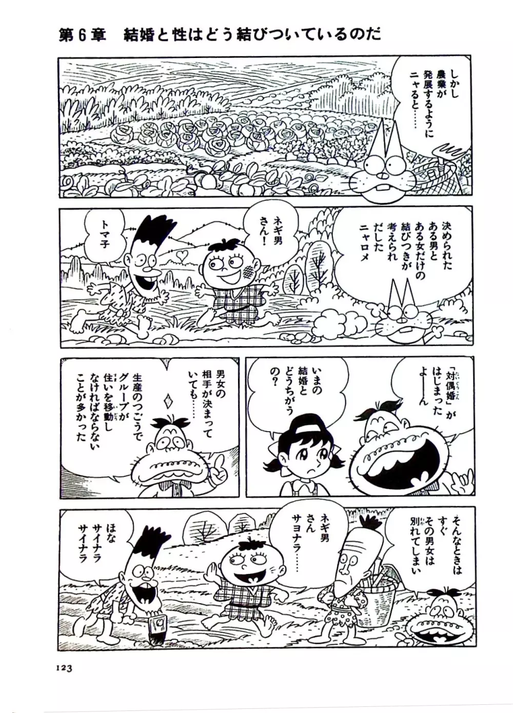 ニャロメのおもしろ性教室 Page.129