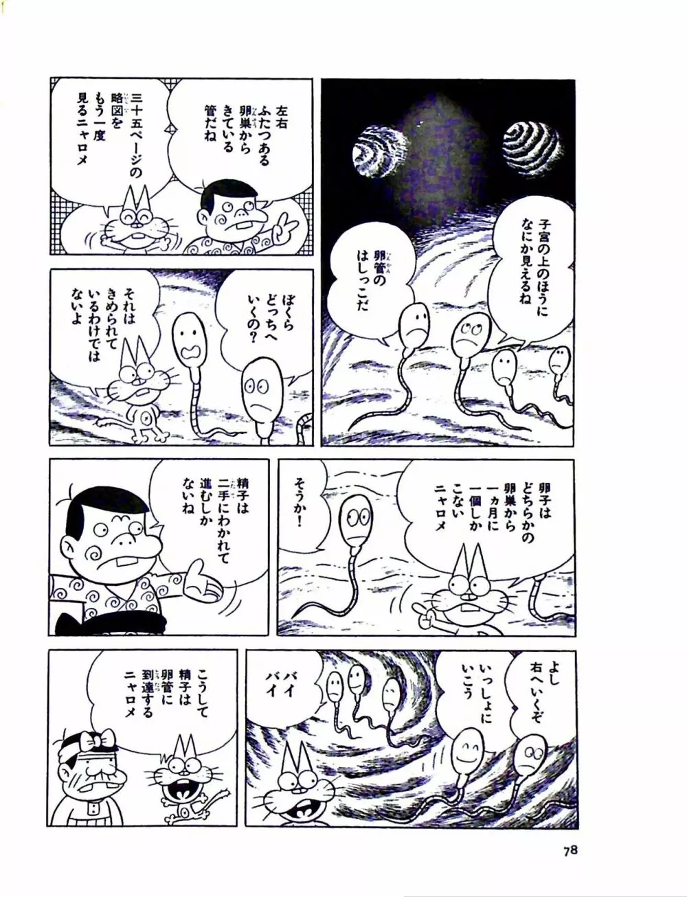 ニャロメのおもしろ性教室 Page.84