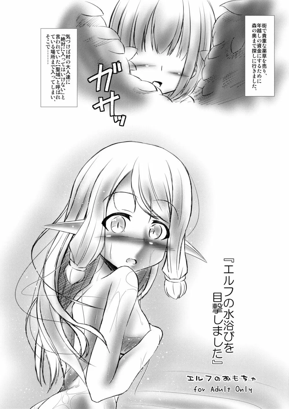 エルフ娘との交流性活 Page.26