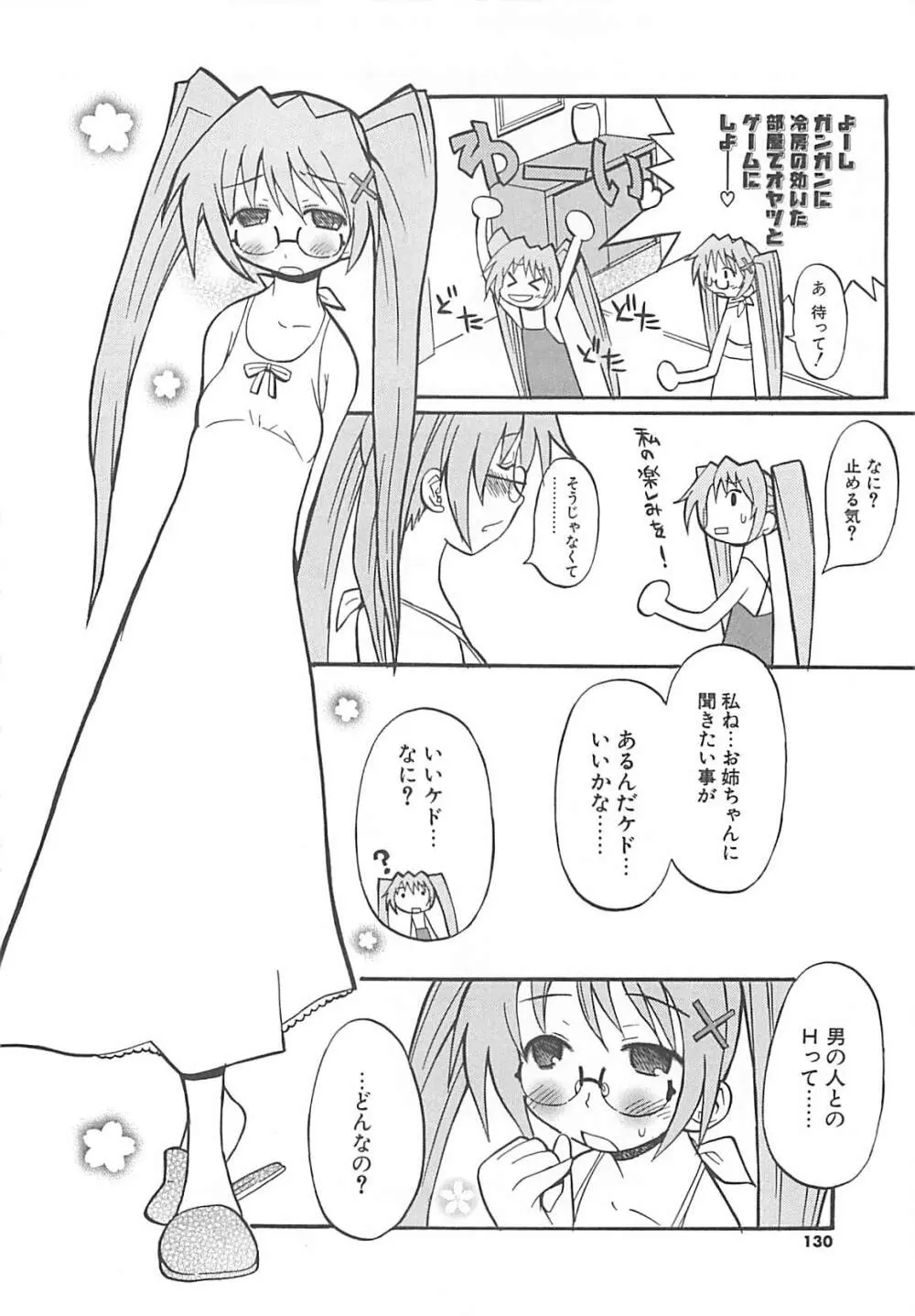 視力矯正少女日記 めがねのおんなのこ Page.128