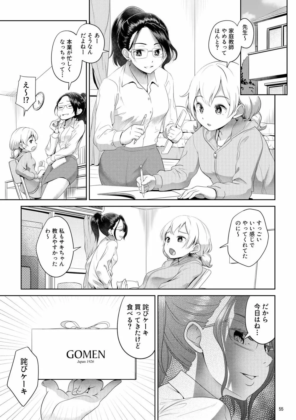 ちんこが生えたらどうするか Page.55