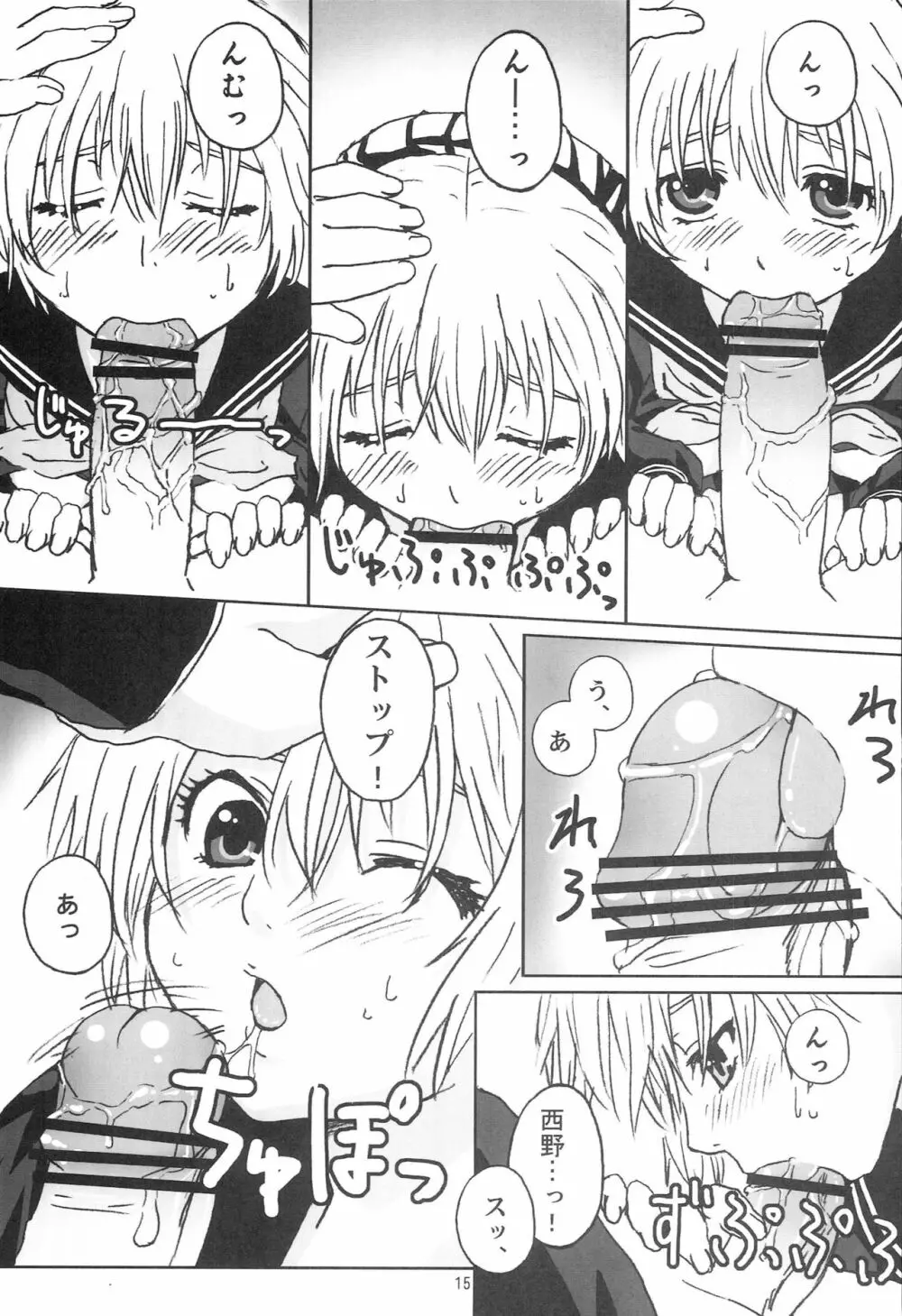 セーラー服の西野さん Page.14