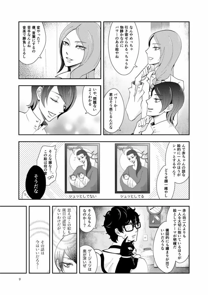 【Web再録】主喜多・初期案祐介メイン（？）漫画 Page.7