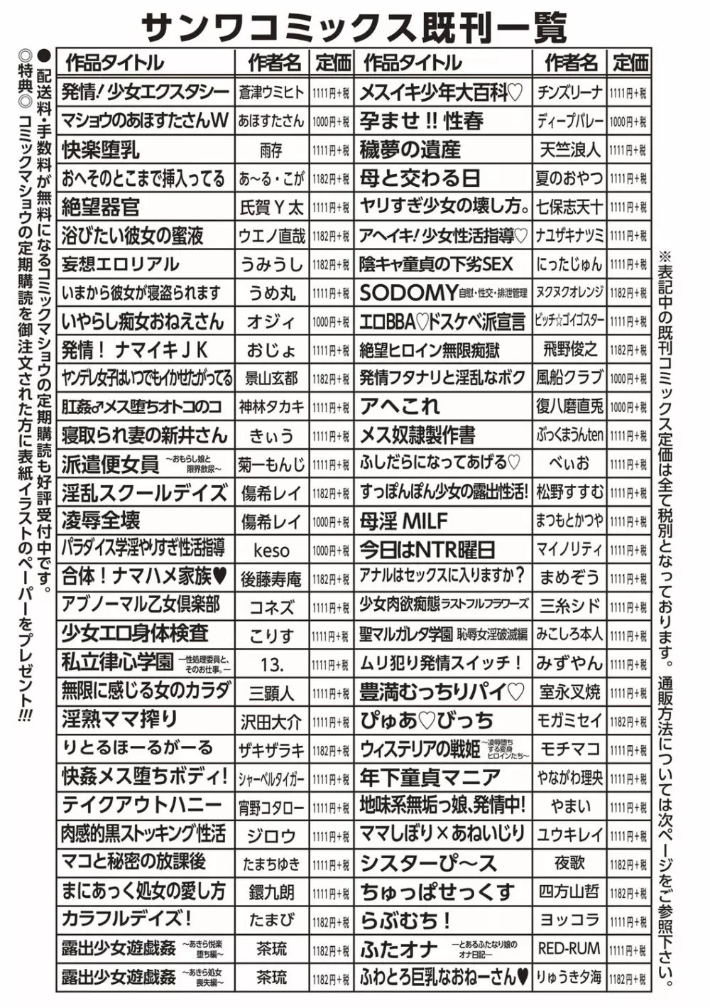 コミック・マショウ 2020年9月号 Page.249