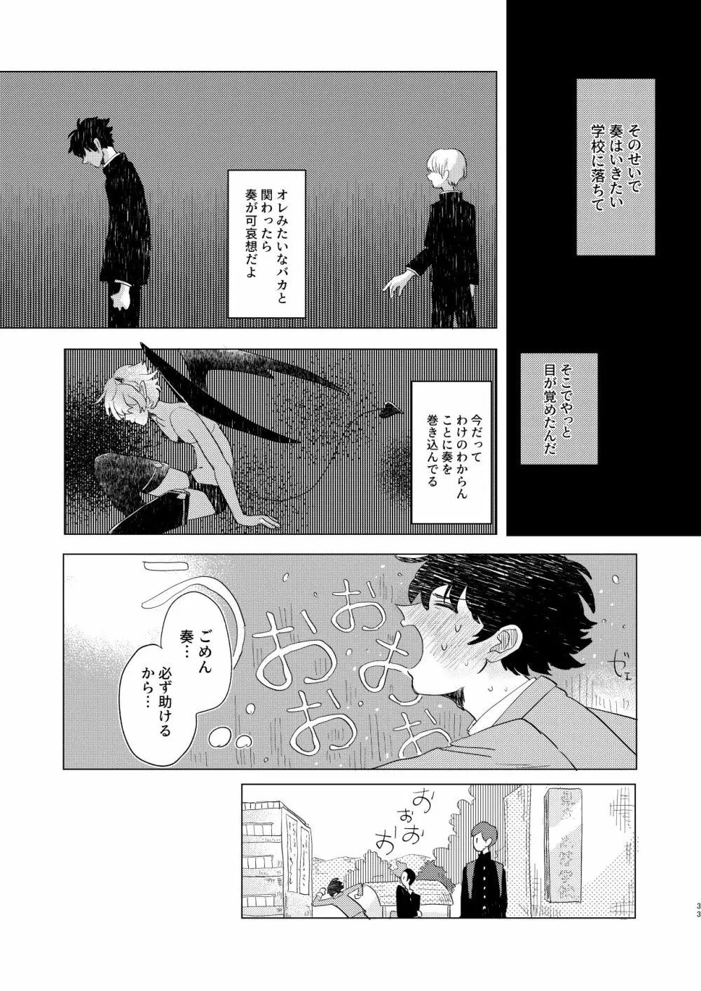 サキュバス♂と不器用なフタリ Page.33