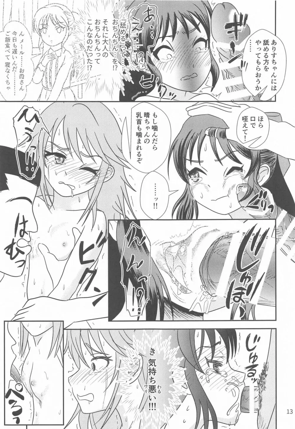 いちごの蕾とミントの苗床 Page.14