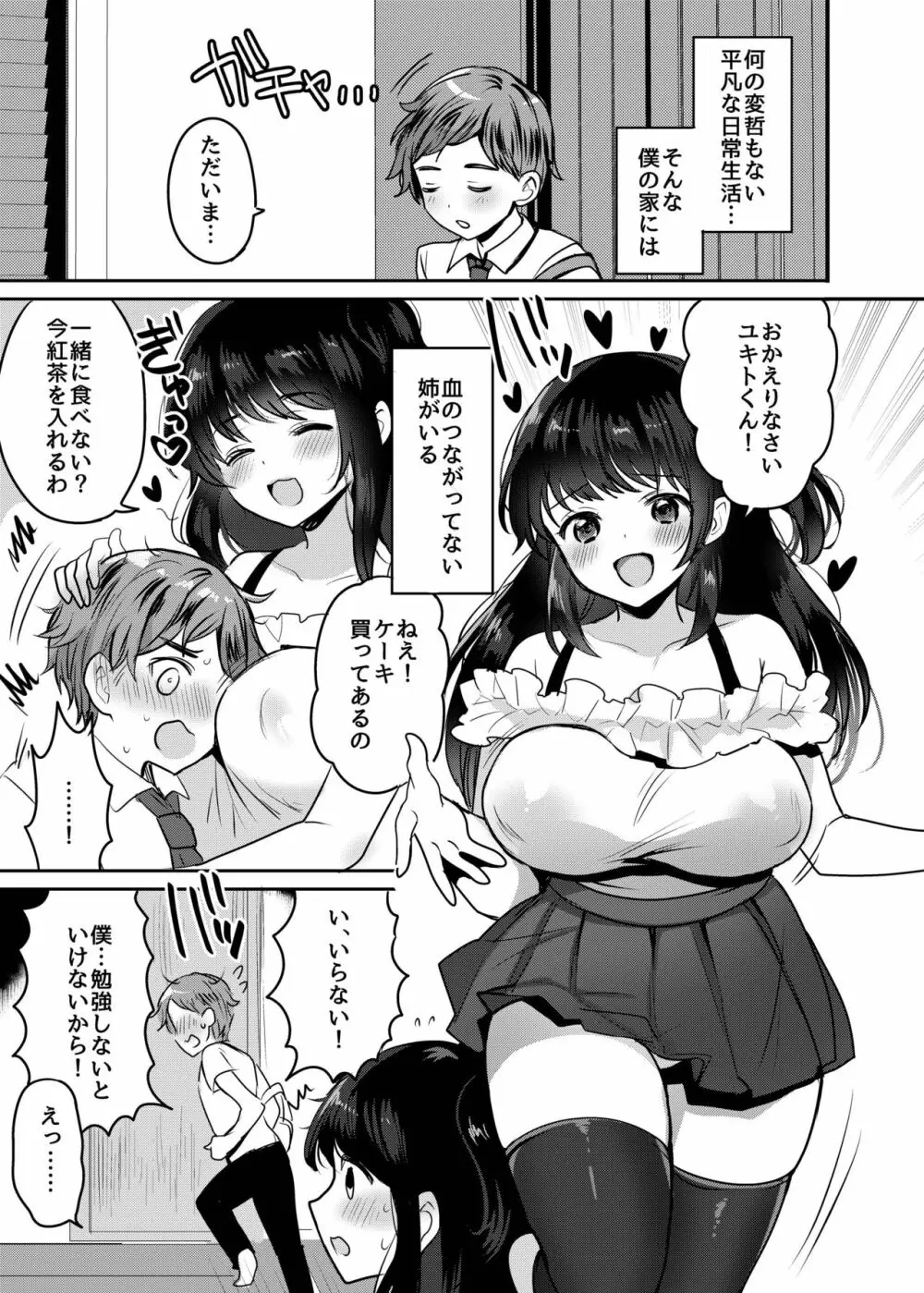 おねサキュ~お義姉ちゃんはどスケベサキュバス~ Page.3