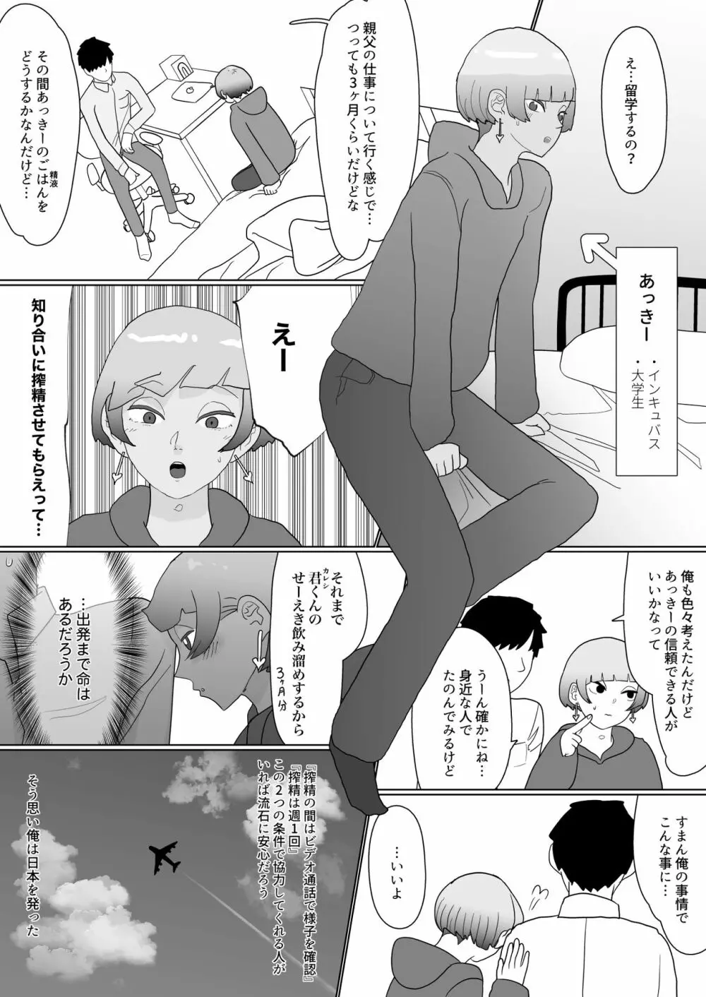 100日後に寝取られるサキュバス♂ Page.2