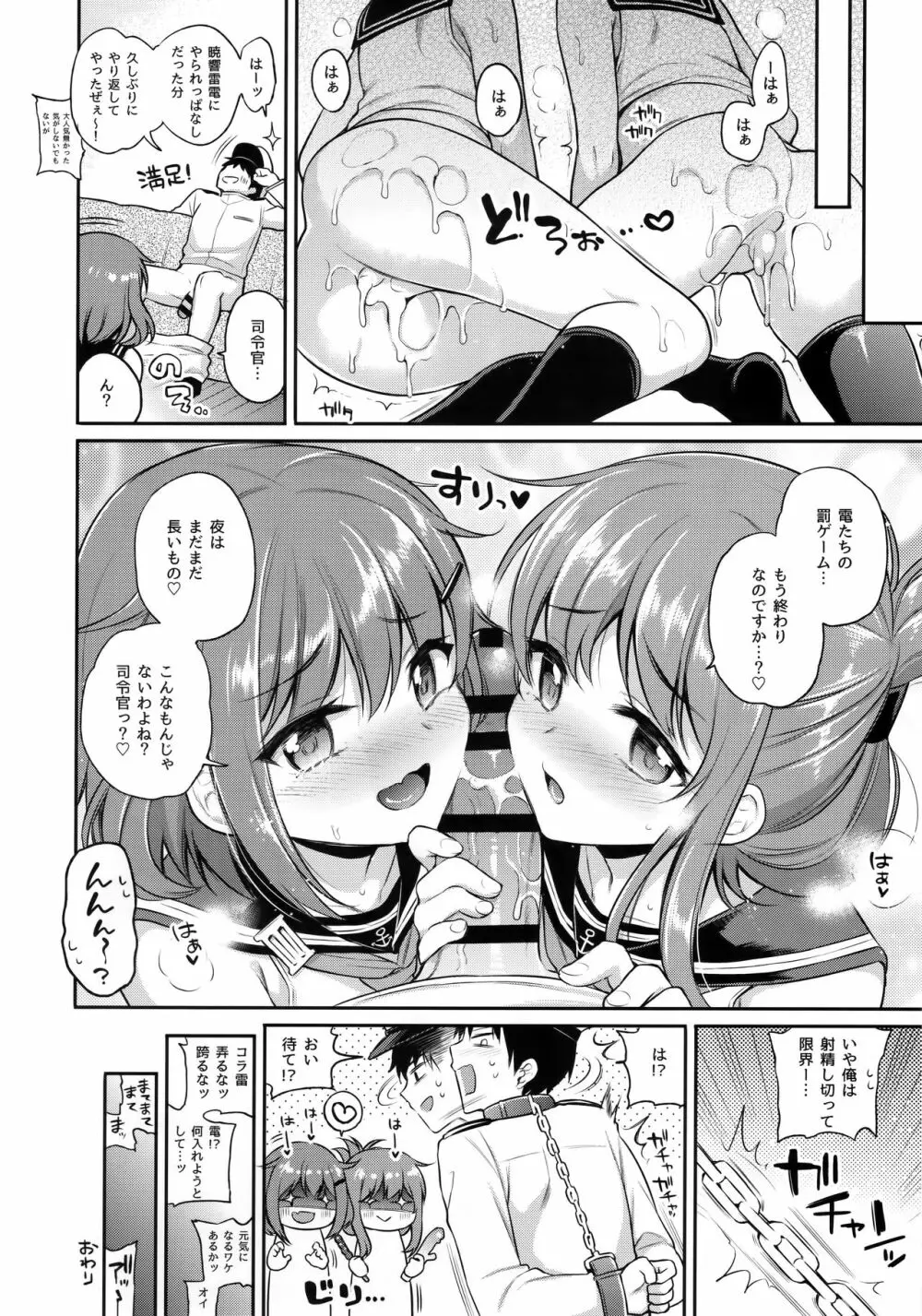 雷電ちゃん×罰ゲーム Page.19