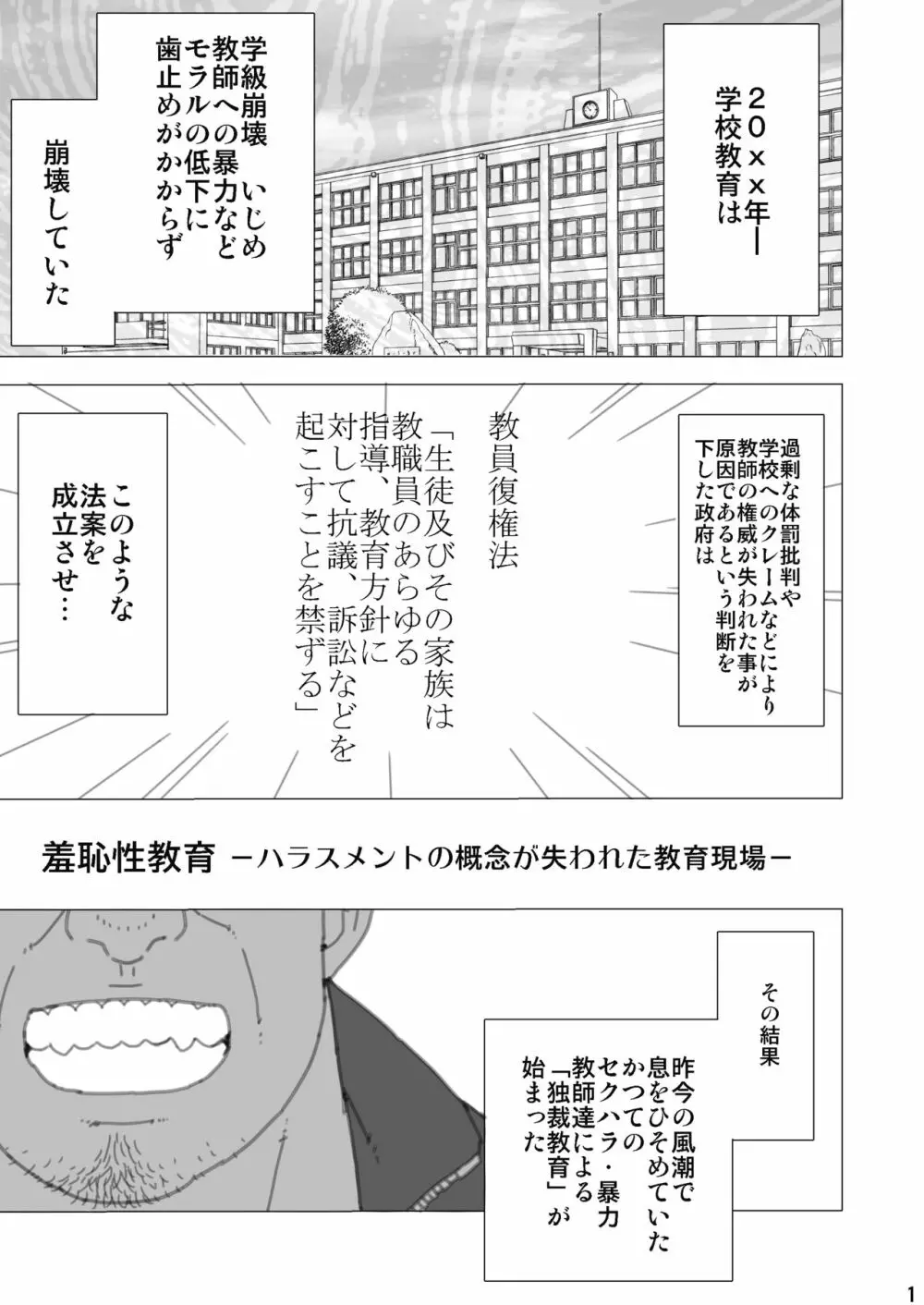 羞恥性教育 -ハラスメントの概念が失われた教育現場- Page.2