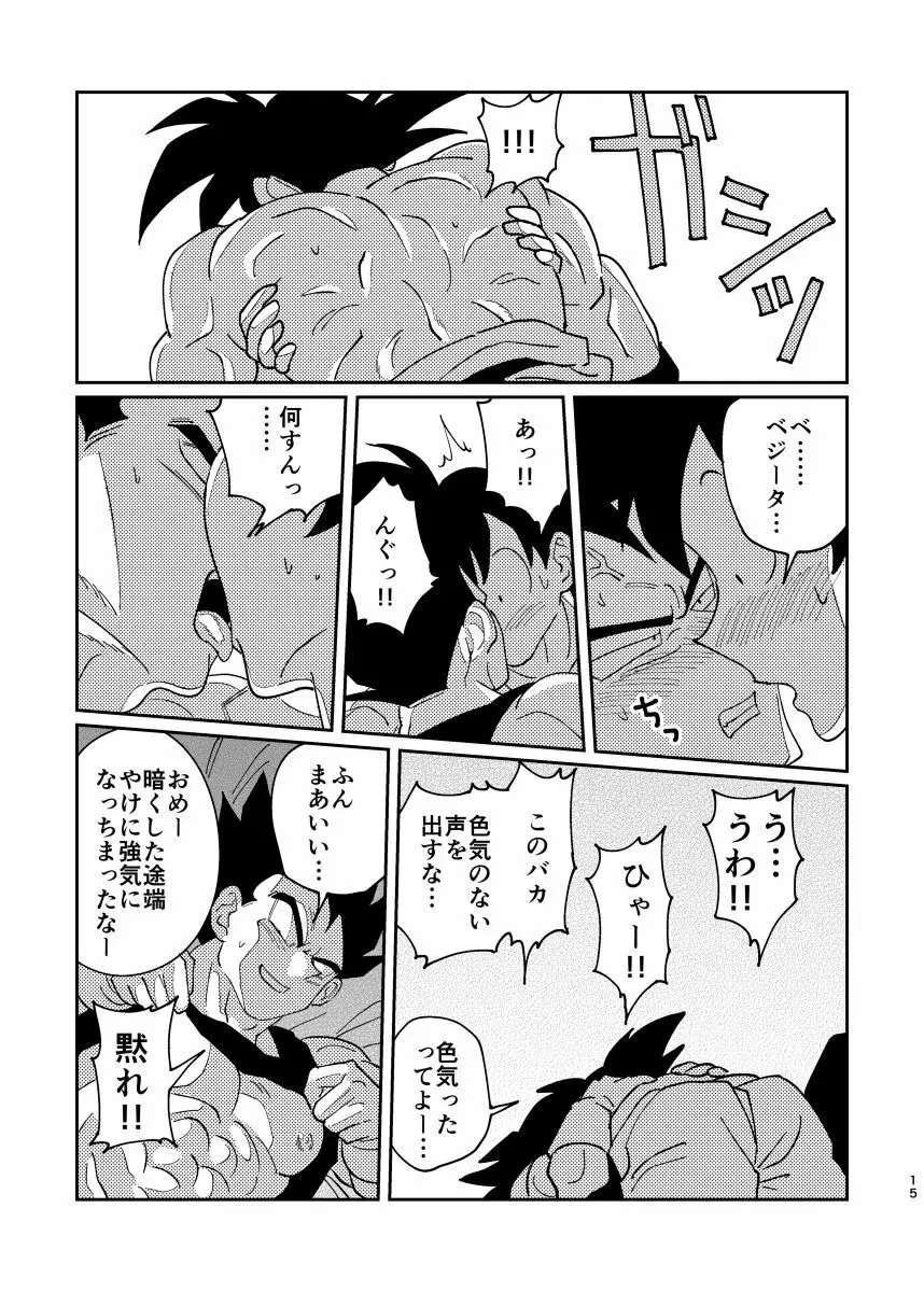 悟空とベジータのボーイズラブ Page.13