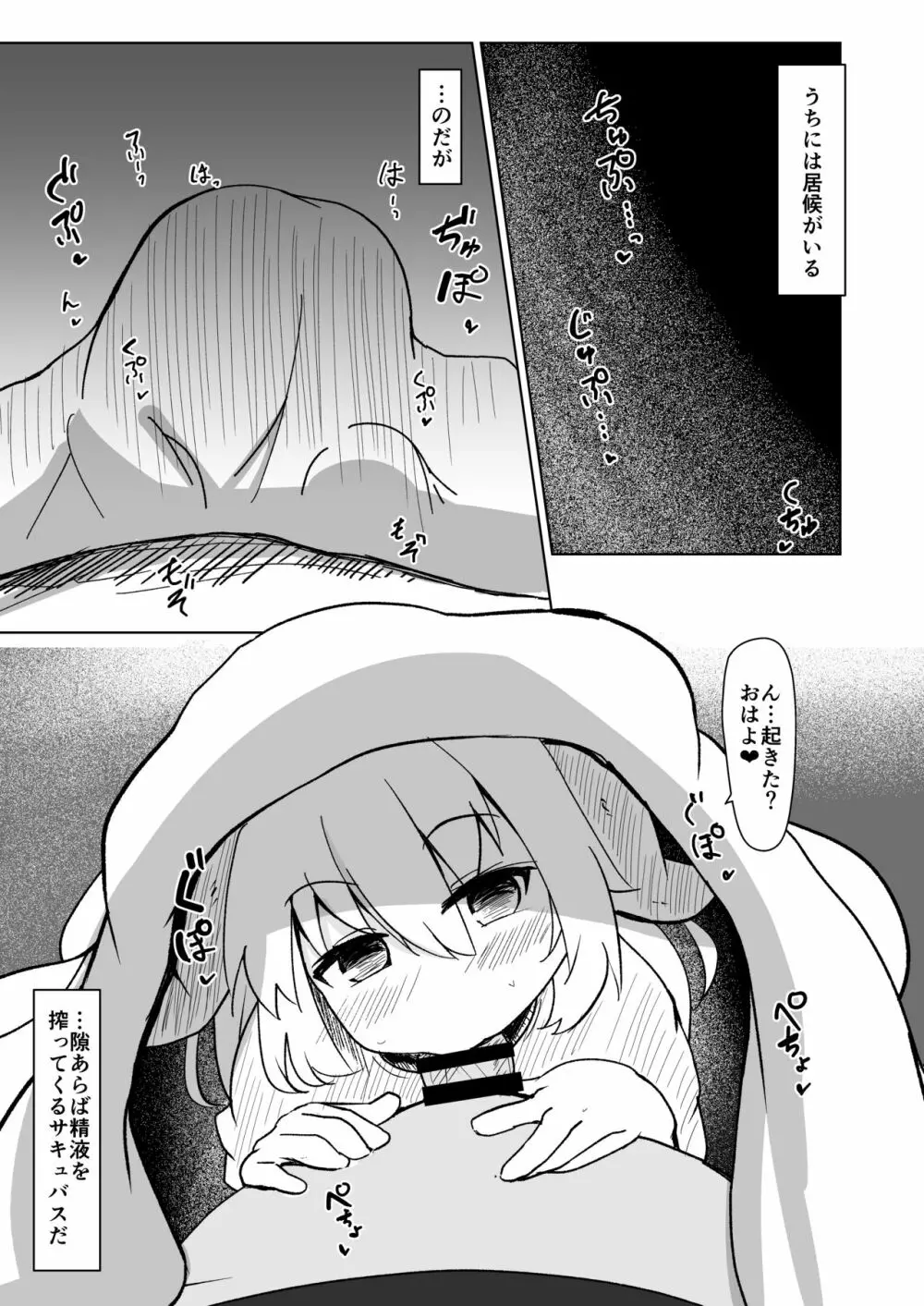 ちっちゃなサキュバスちゃんにいいようにされちゃう本 Page.3