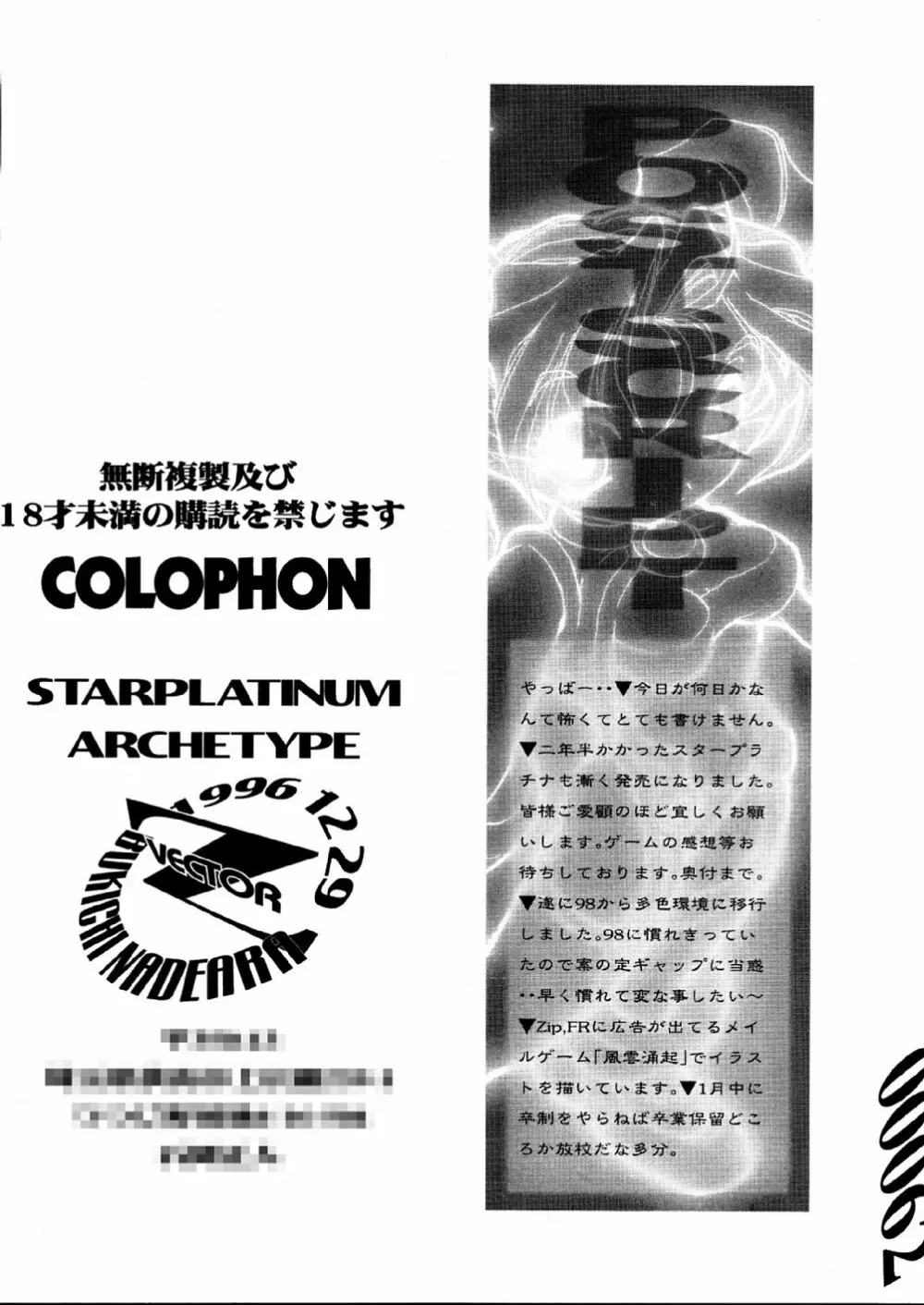 STAR PLATINUM ARCETYPE Page.62