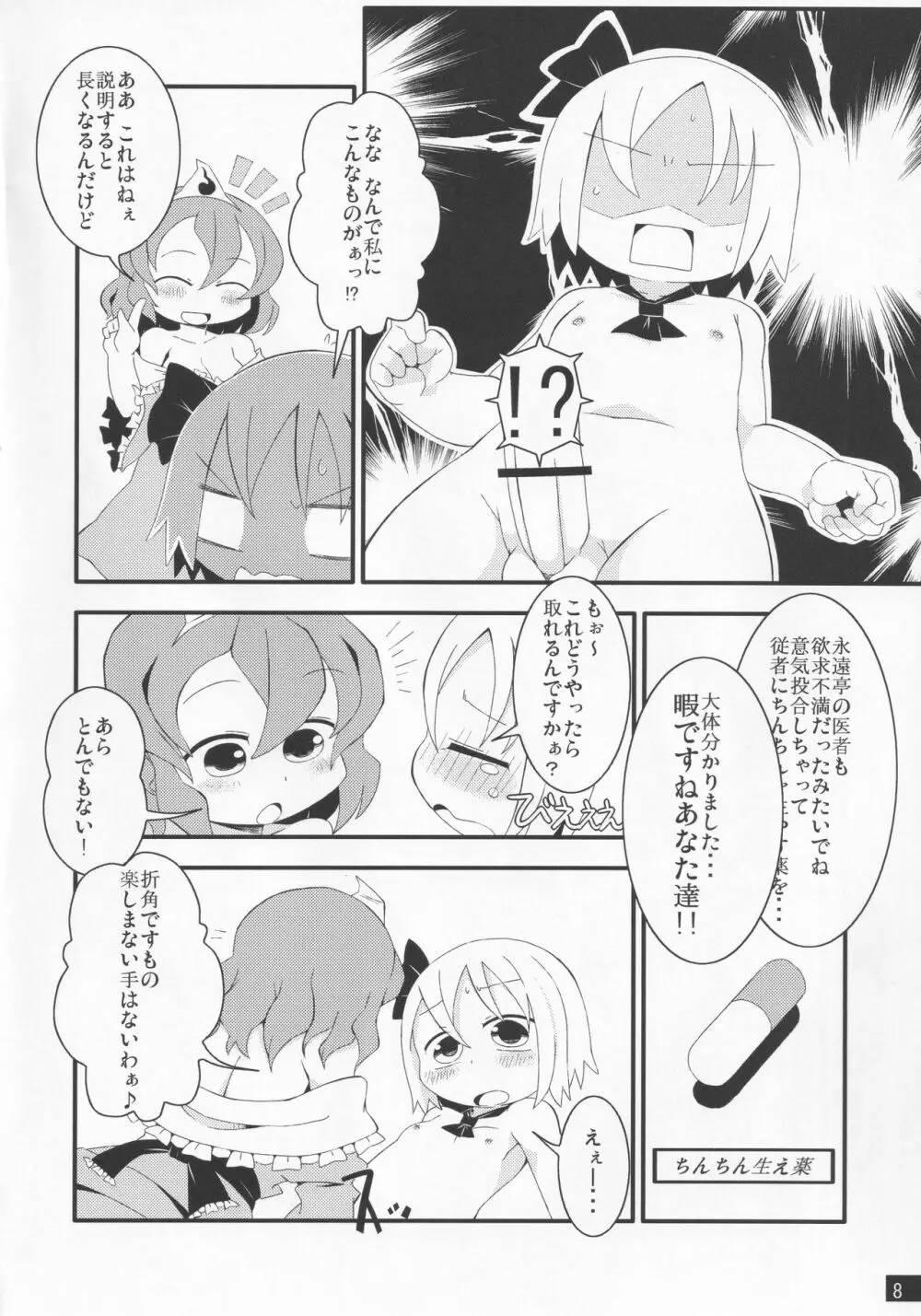 お戯れに付き合うのも大変ね Page.7