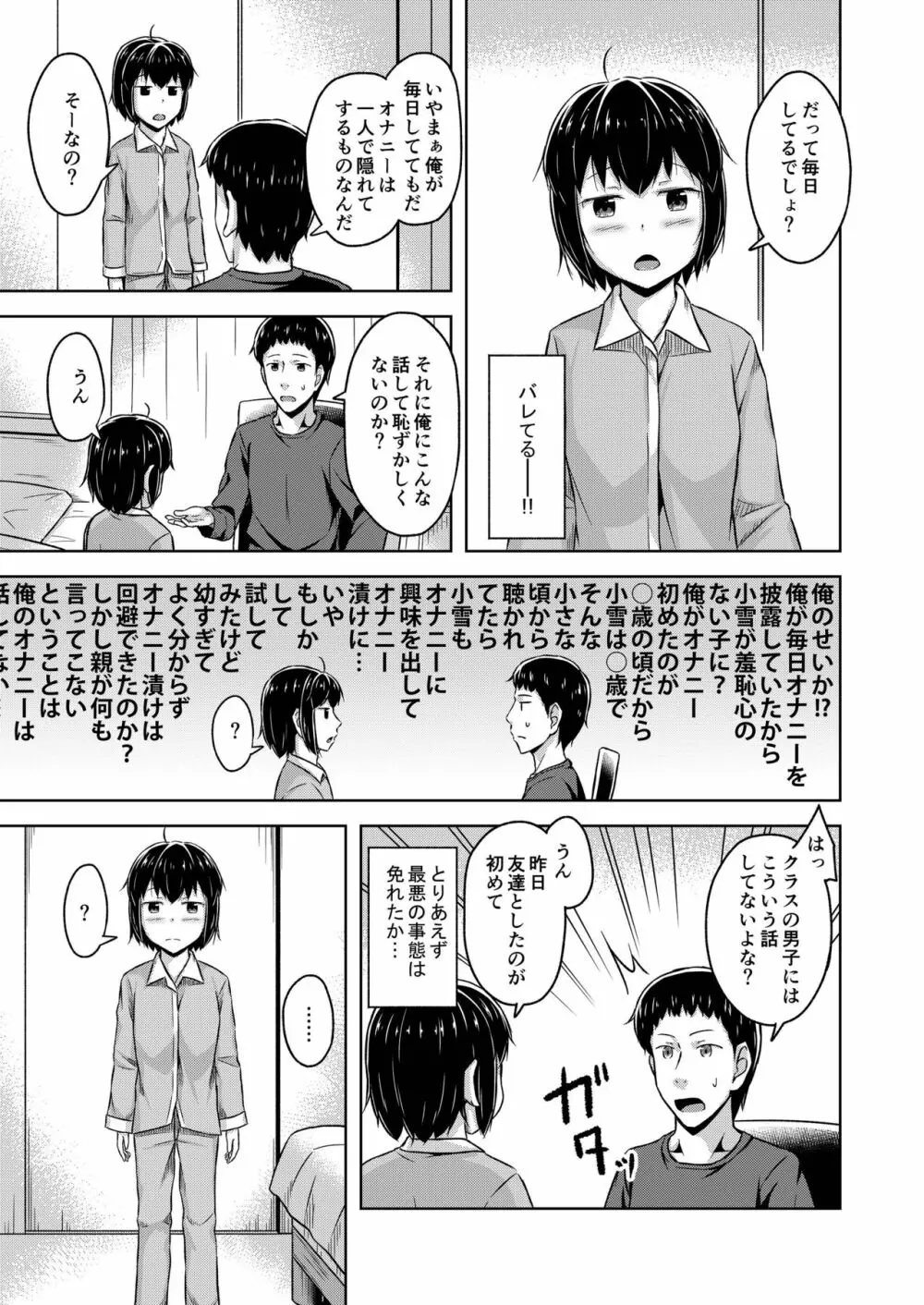 妹と俺のオナニー事情 Page.6