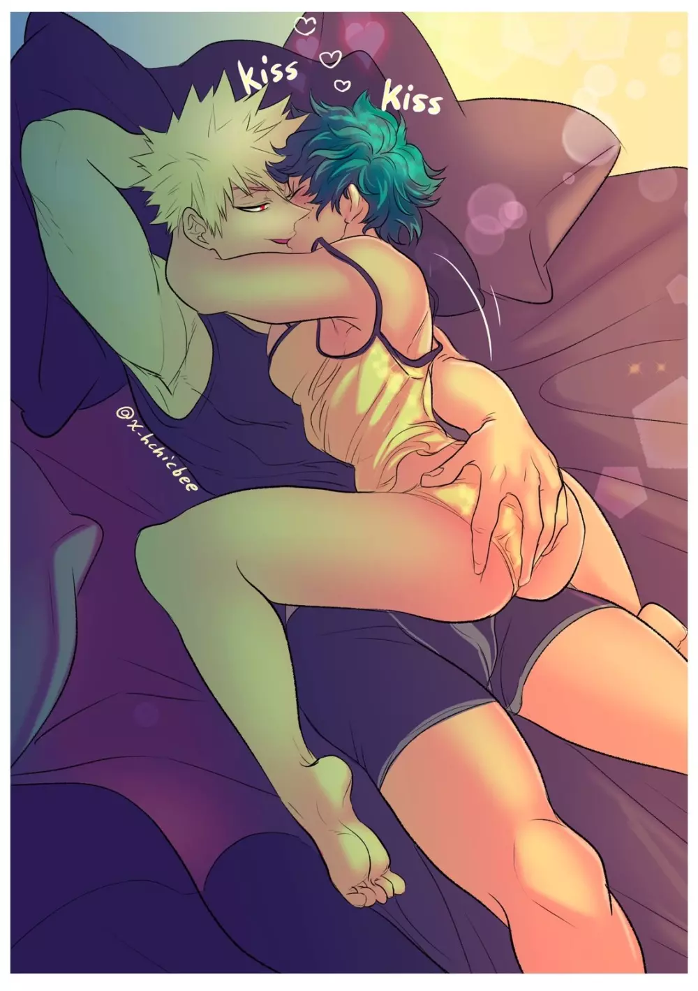 [xbee]]Hark [kusa] Katsu deku ♀ R 18/ “kawaii tte itte yo”(Boku no Hero Academia) Page.64