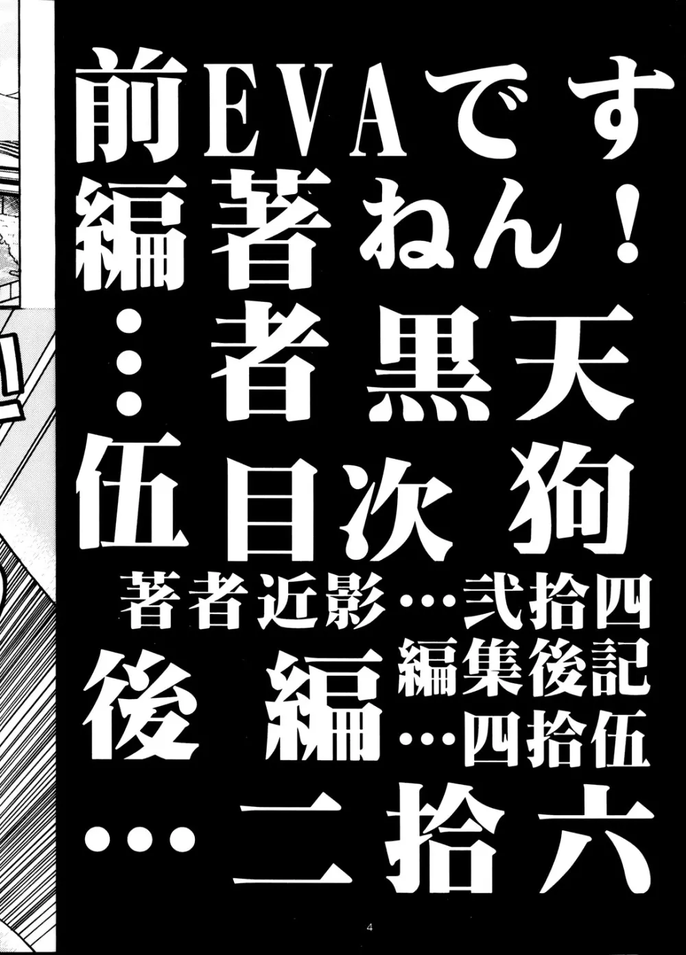EVAですねん! SOLUTION CRUISER VOLUME. 1 Page.3