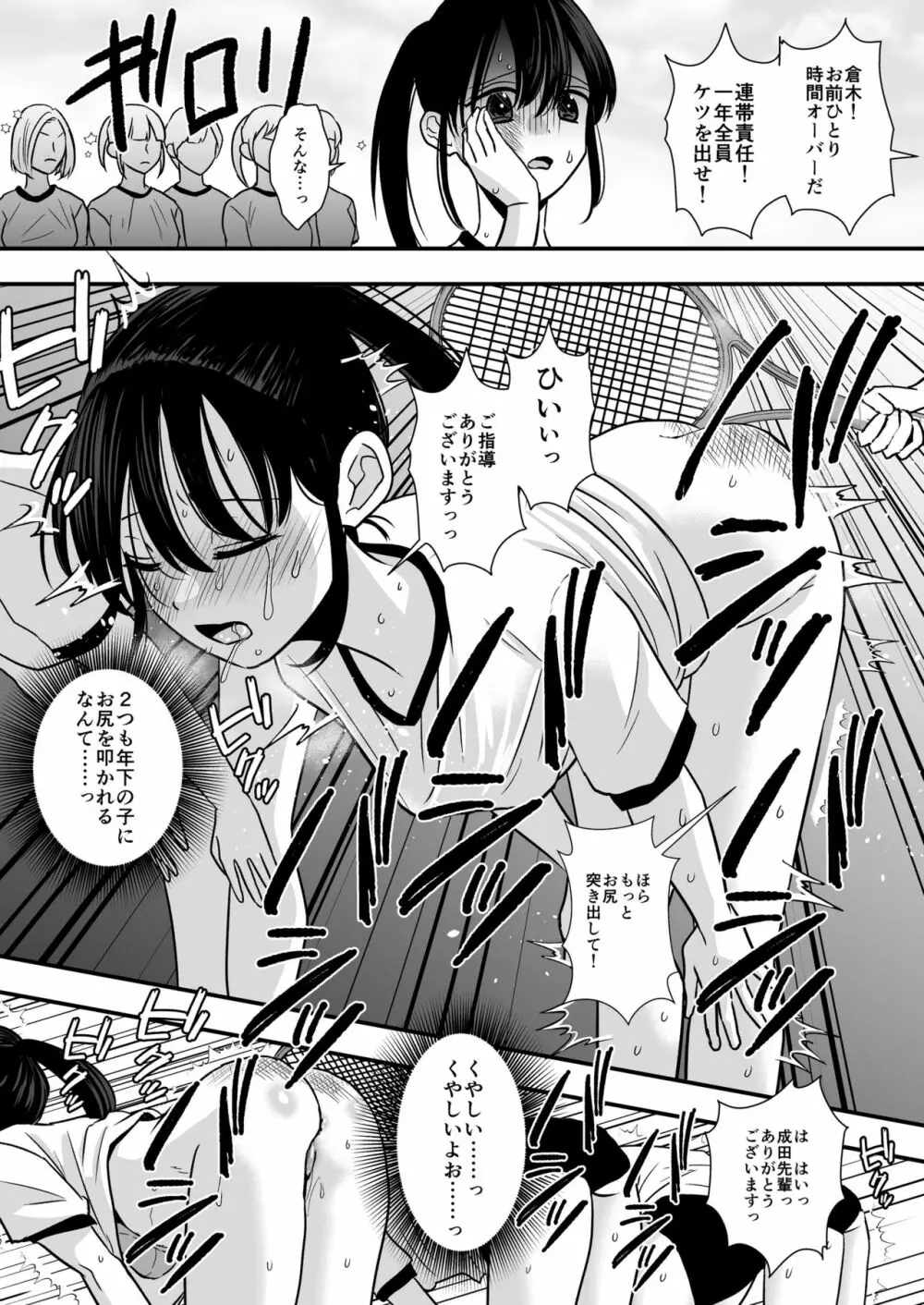 テニス部の先輩いじめ Page.8