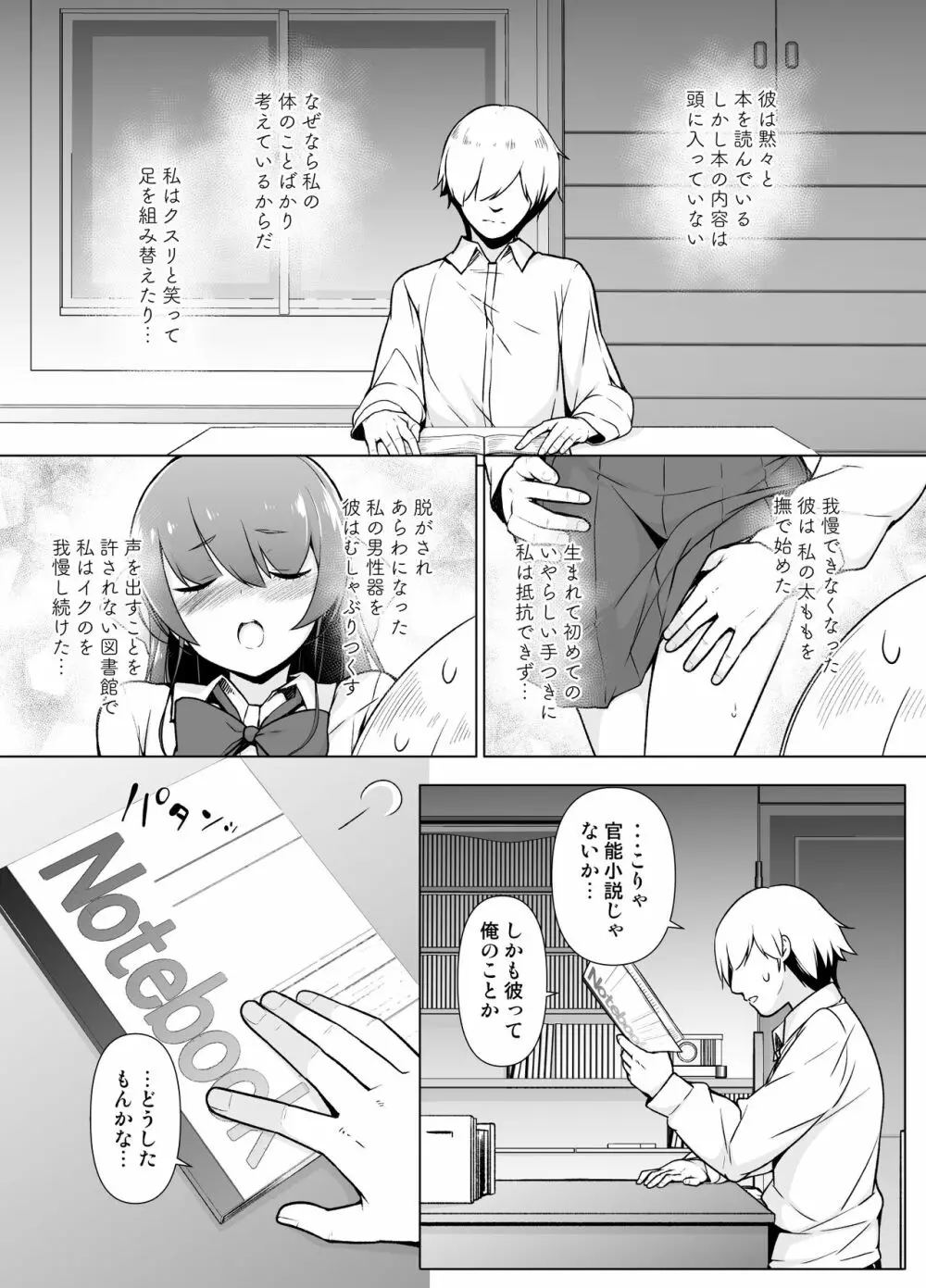 寡黙で無口な女装っ子 Page.10