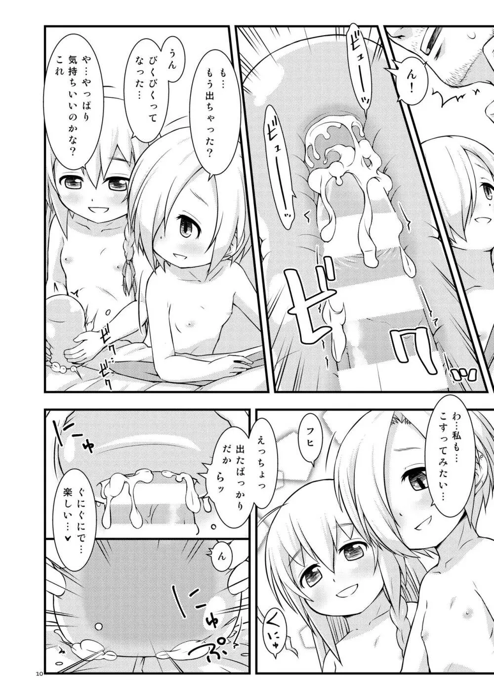 いじってくる小梅ちゃんと輝子ちゃん Page.9