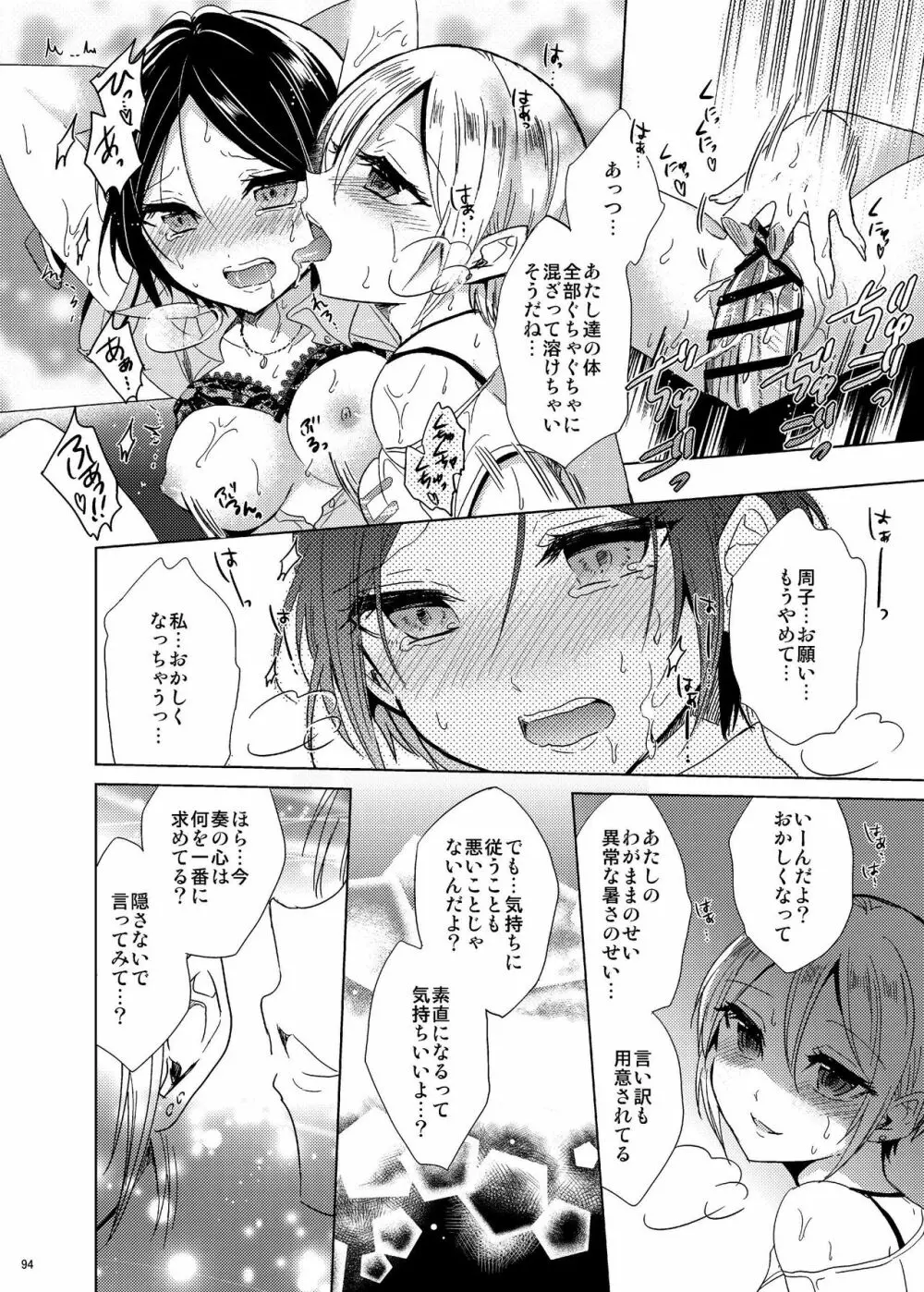 速水奏総集編2014-15 『Black Cinderella』 Page.91