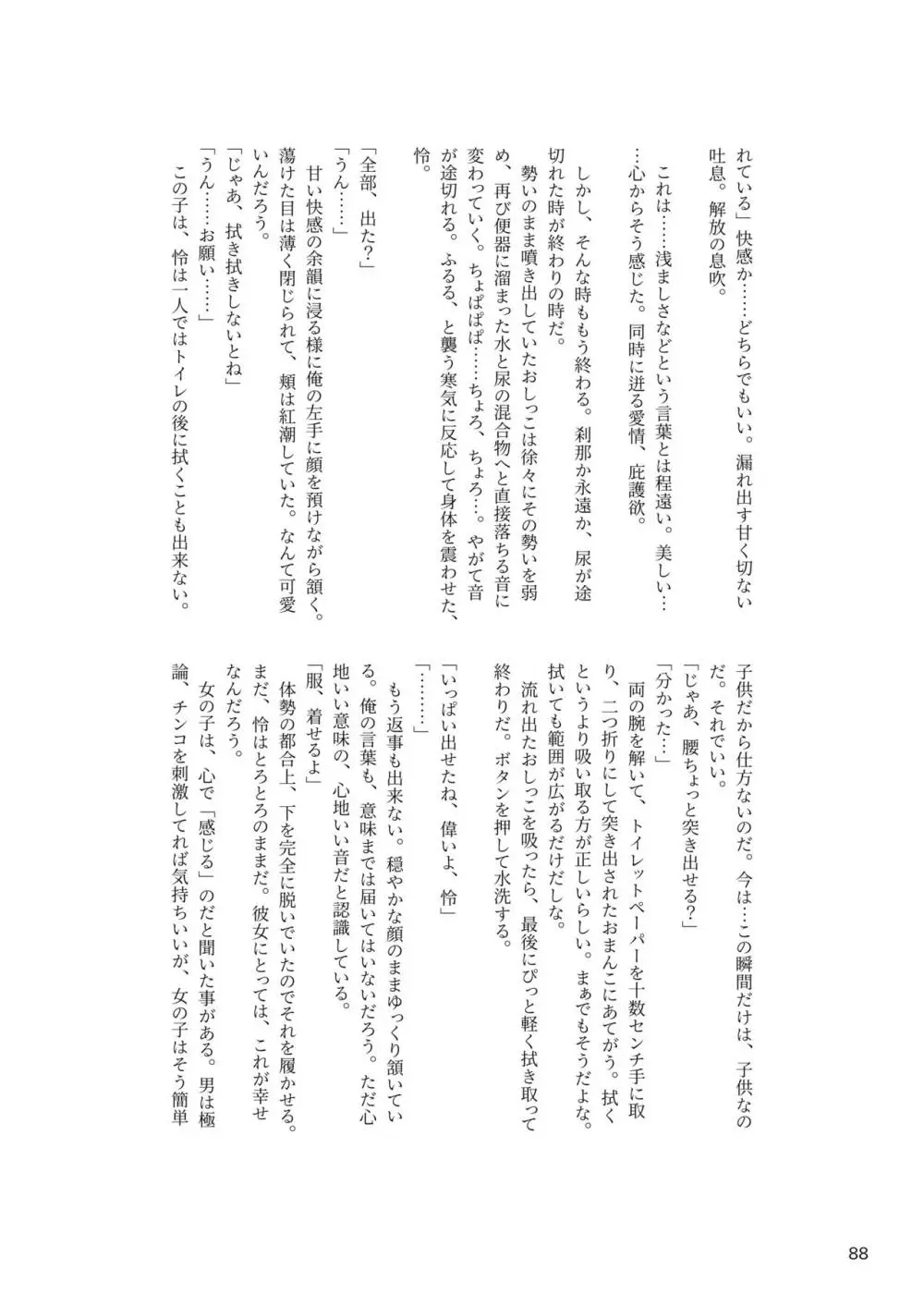 ア○スギア総合スカトロアンソロジー アクトレス排泄実態調査任務~スカポためるっすか!?~ Page.88