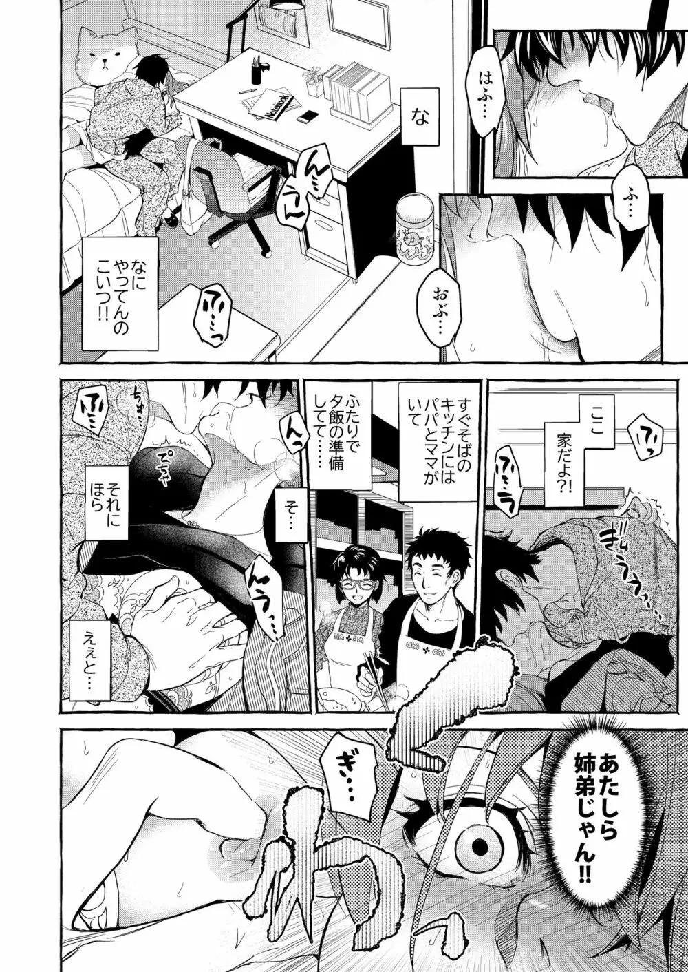 陰キャ弟が陽キャ姉キを寝取るまで Page.17