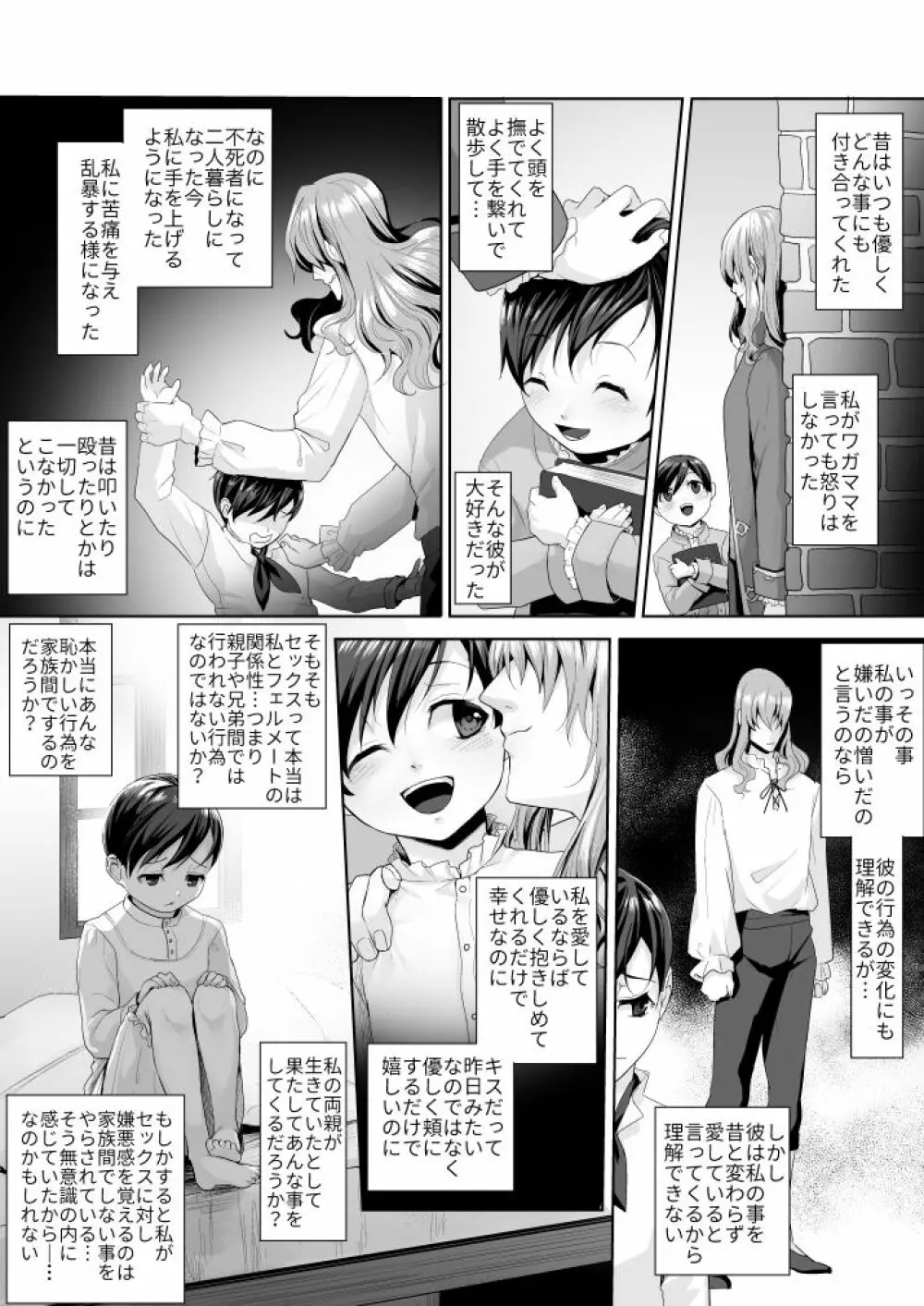 不死者の少年とその保護者の歪んだ生活の話② Page.71