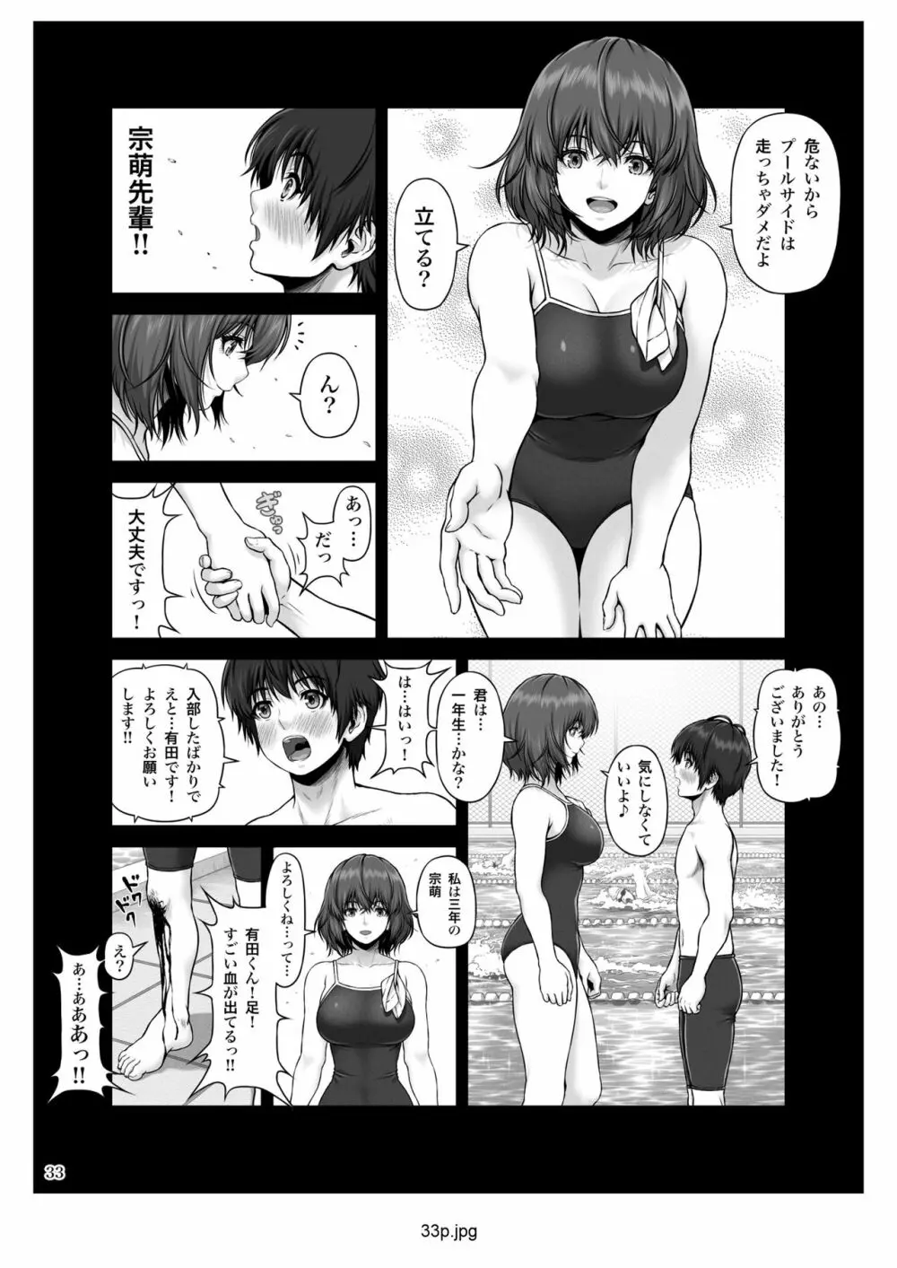 クレイジースイマー First Stage Page.34