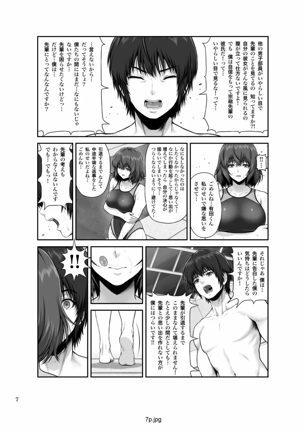 クレイジースイマー First Stage Page.8