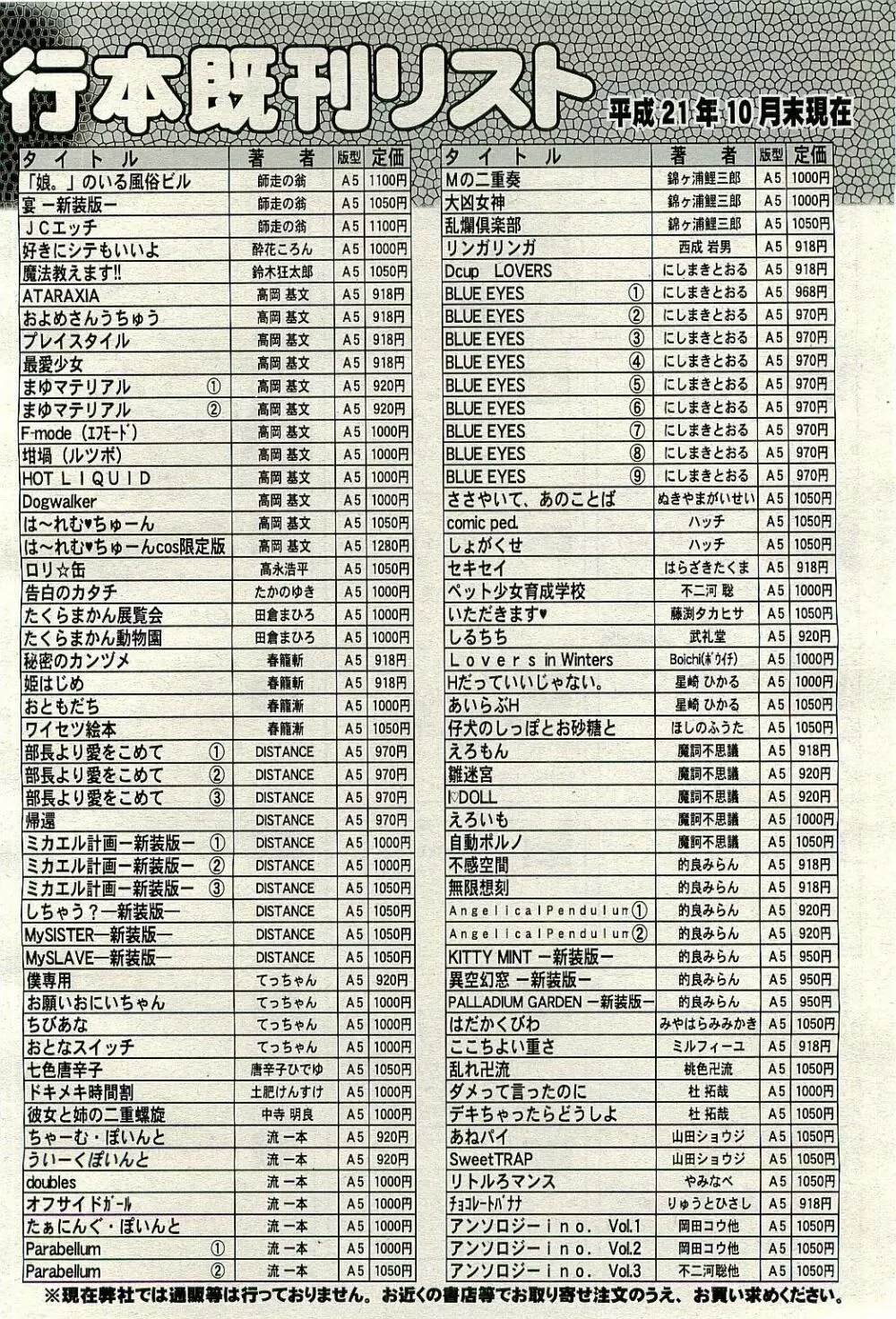 COMIC 阿吽 2009年12月号 VOL.162 Page.468