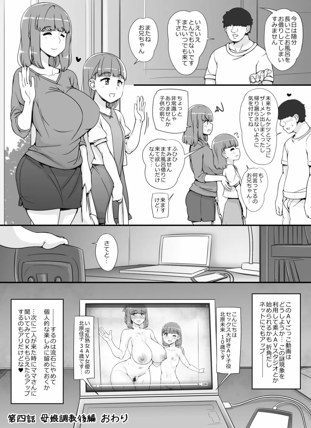 近所の女達が何故か俺の家の風呂に入りに来る件 Page.50